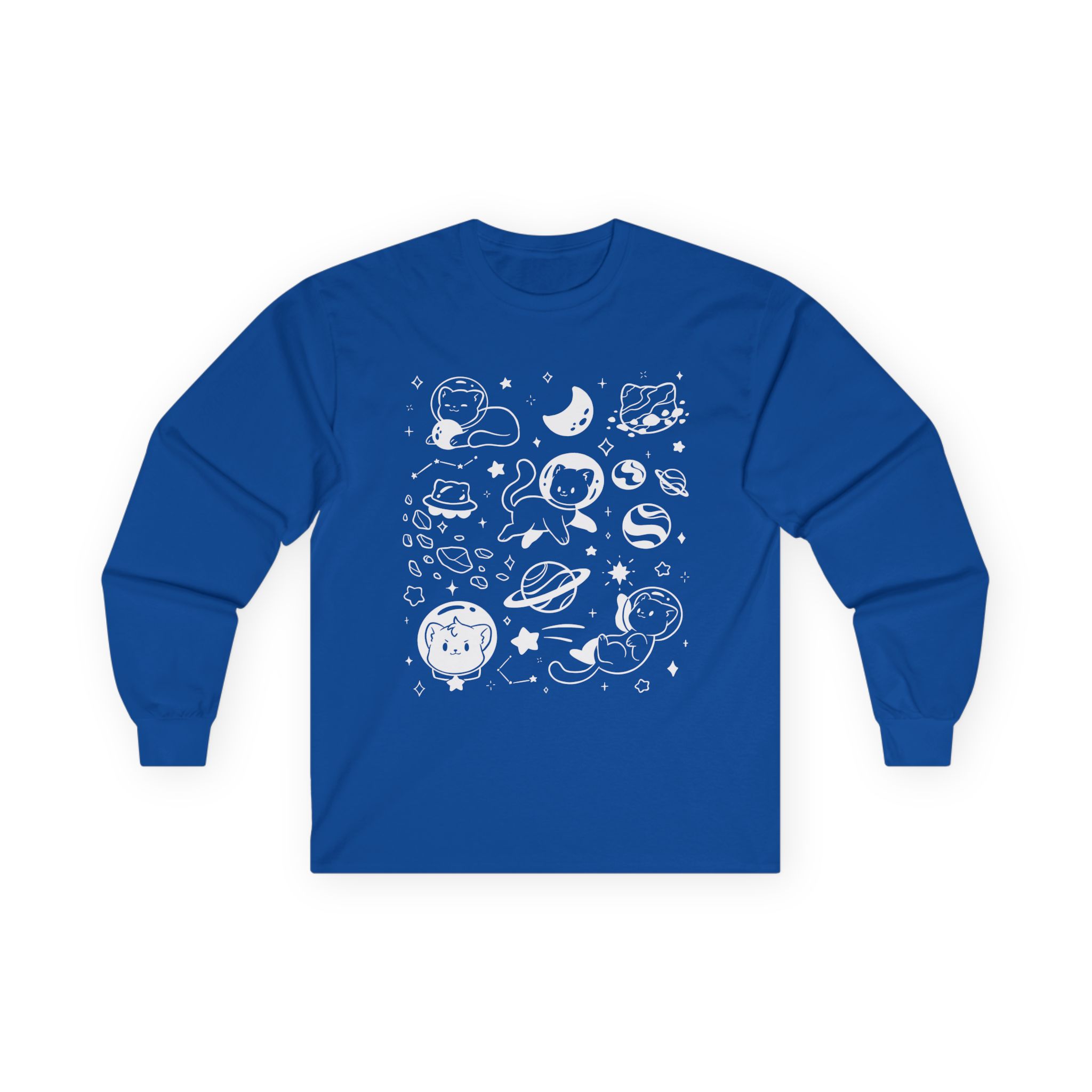 Shubble Space Cats Unisex Ultra Cotton Long Sleeve Tee