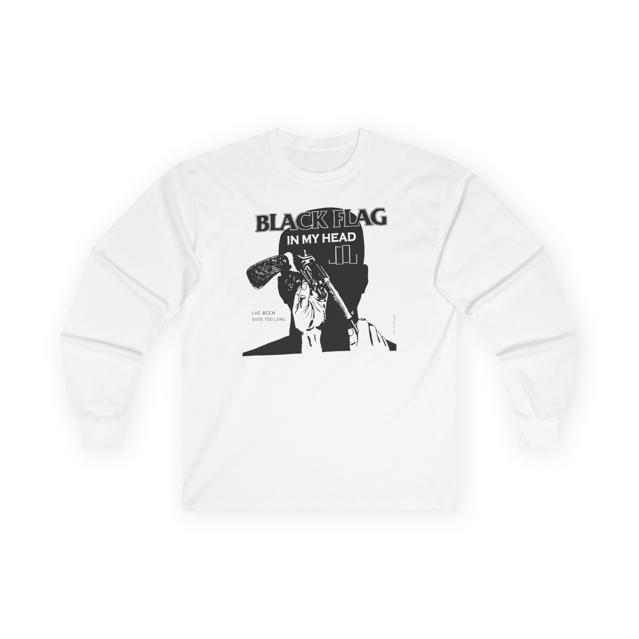 Black Flag in My Head Unisex Ultra Cotton Long Sleeve Tee