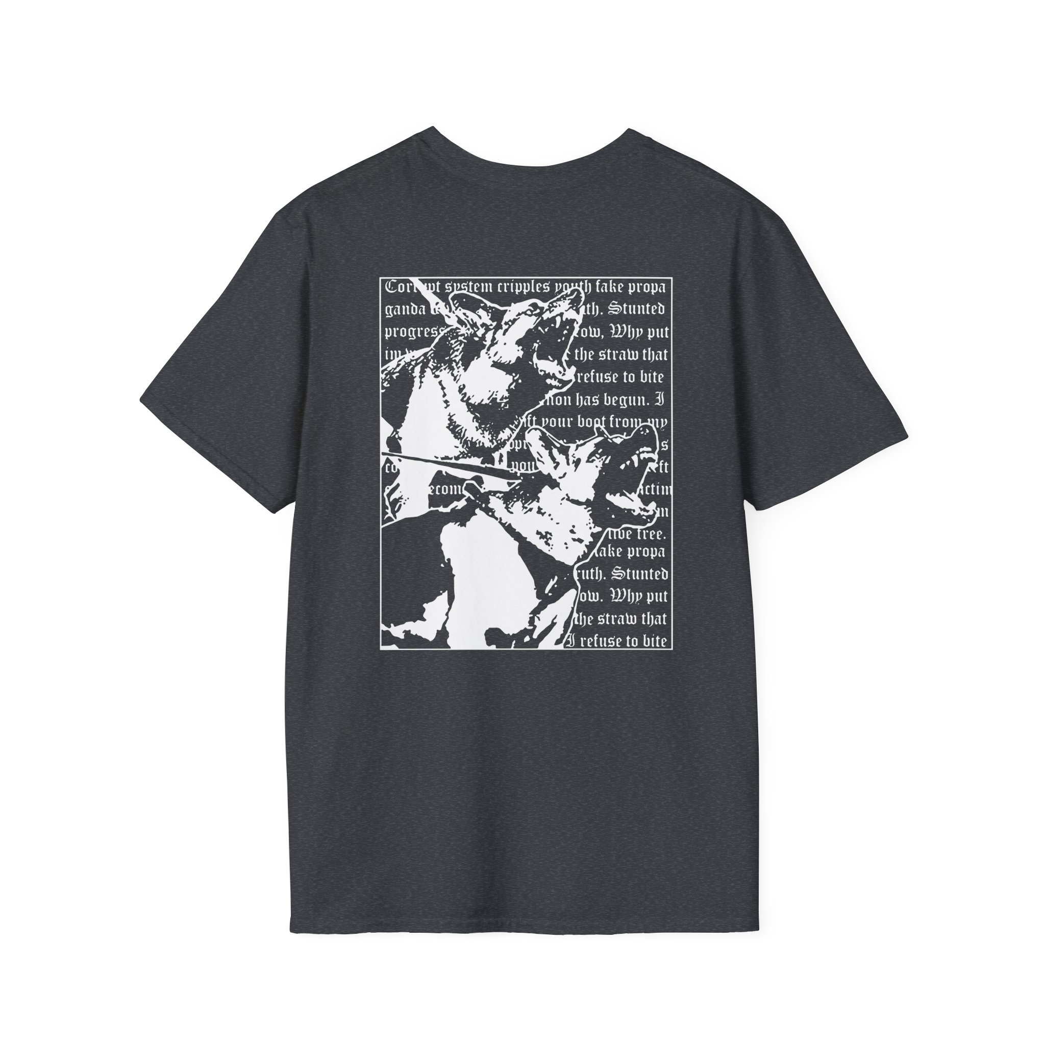 Jesus Piece Tortured Unisex Softstyle T-Shirt