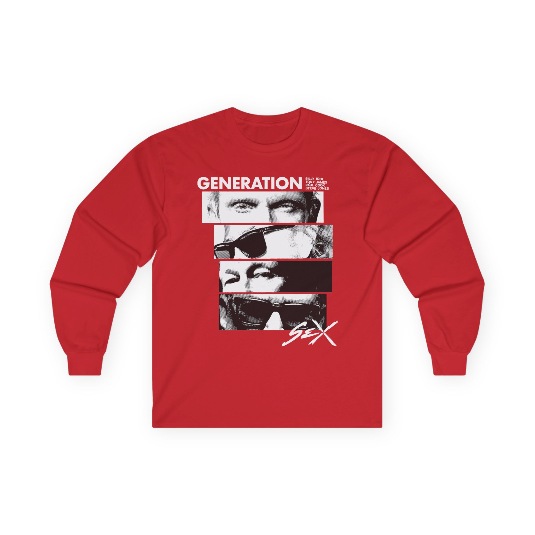 Billy Idol Eye Stack Unisex Ultra Cotton Long Sleeve Tee