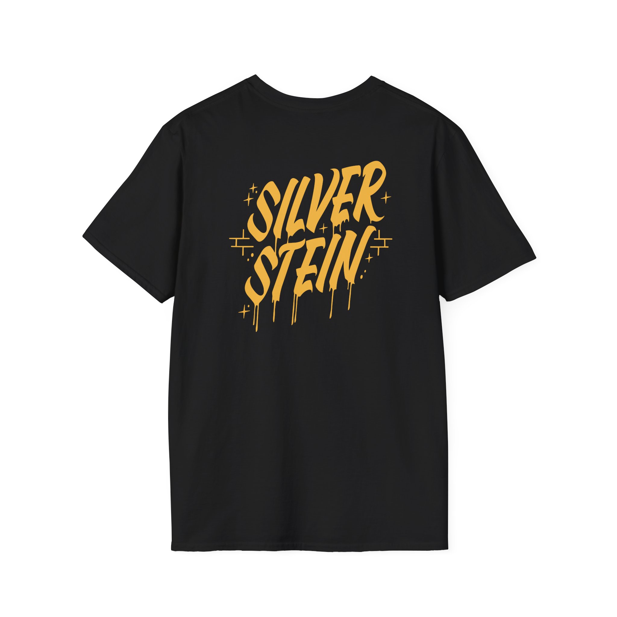 Silverstein Graffiti Skeleton Unisex Softstyle T-Shirt