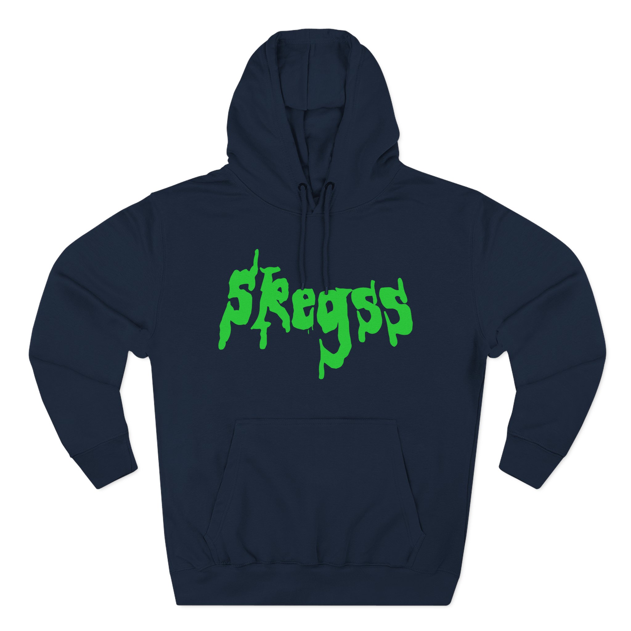 Skegss Goosebumps Logo Three-Panel Fleece Hoodie