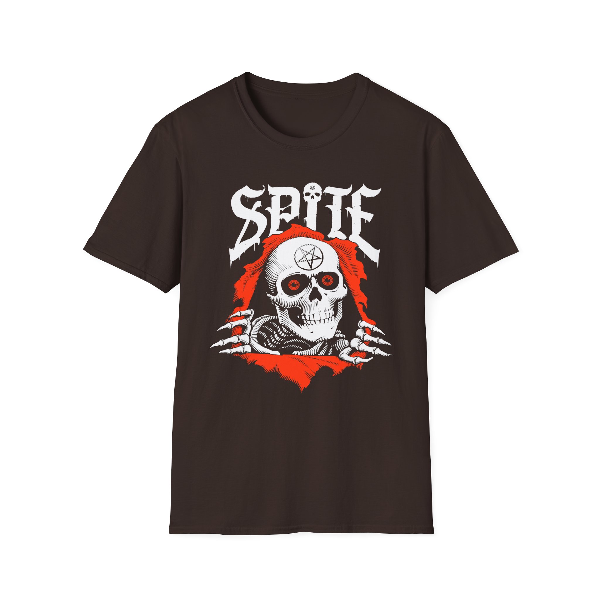 Spite Skeleton Unisex Softstyle T-Shirt