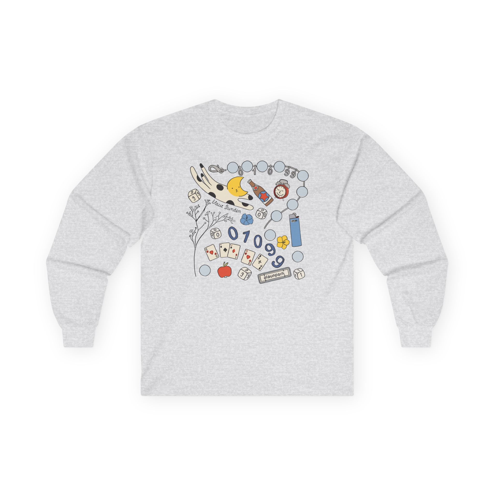 1098 Blaue Stunden Unisex Ultra Cotton Long Sleeve Tee