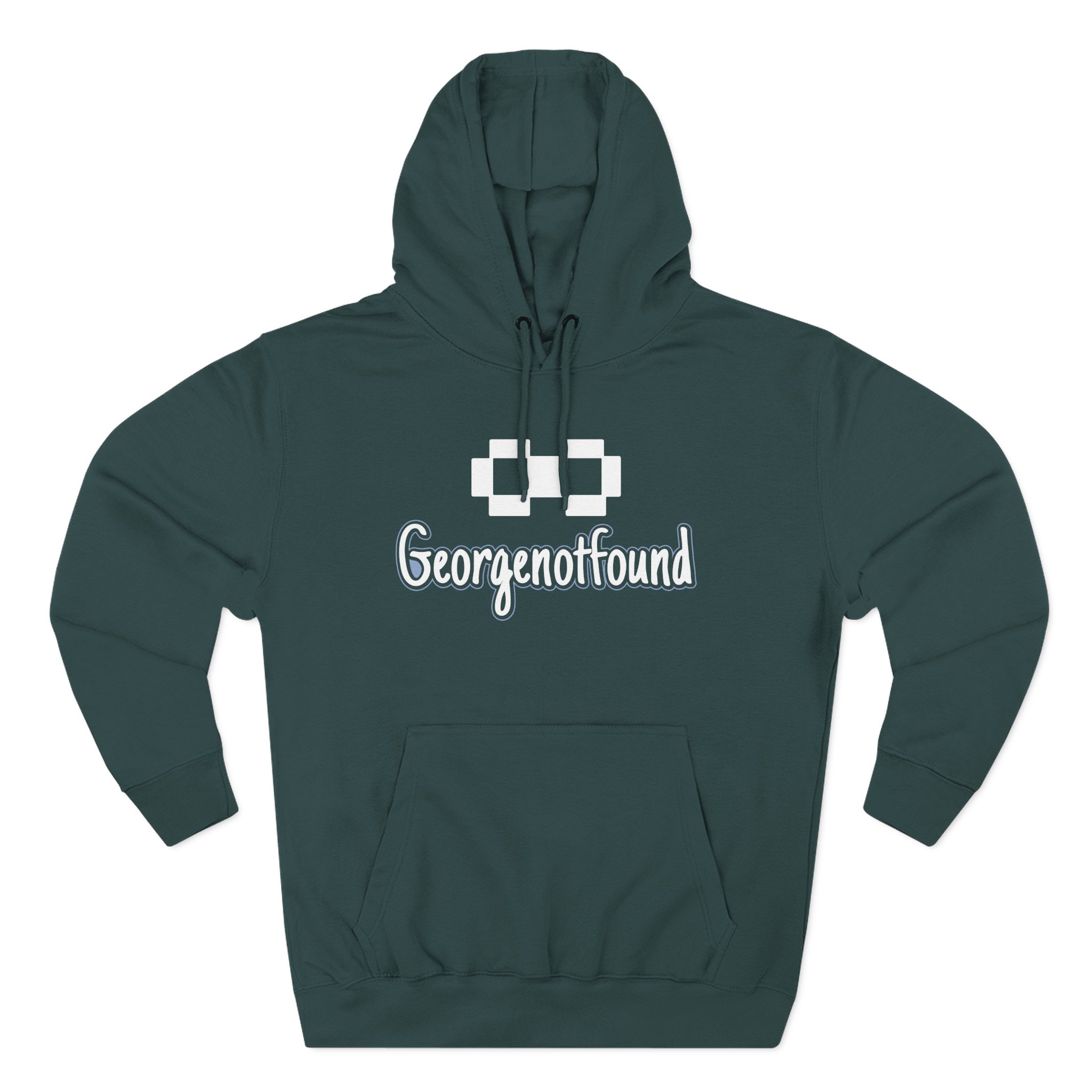 Georgenotfound Three-Panel Fleece Hoodie