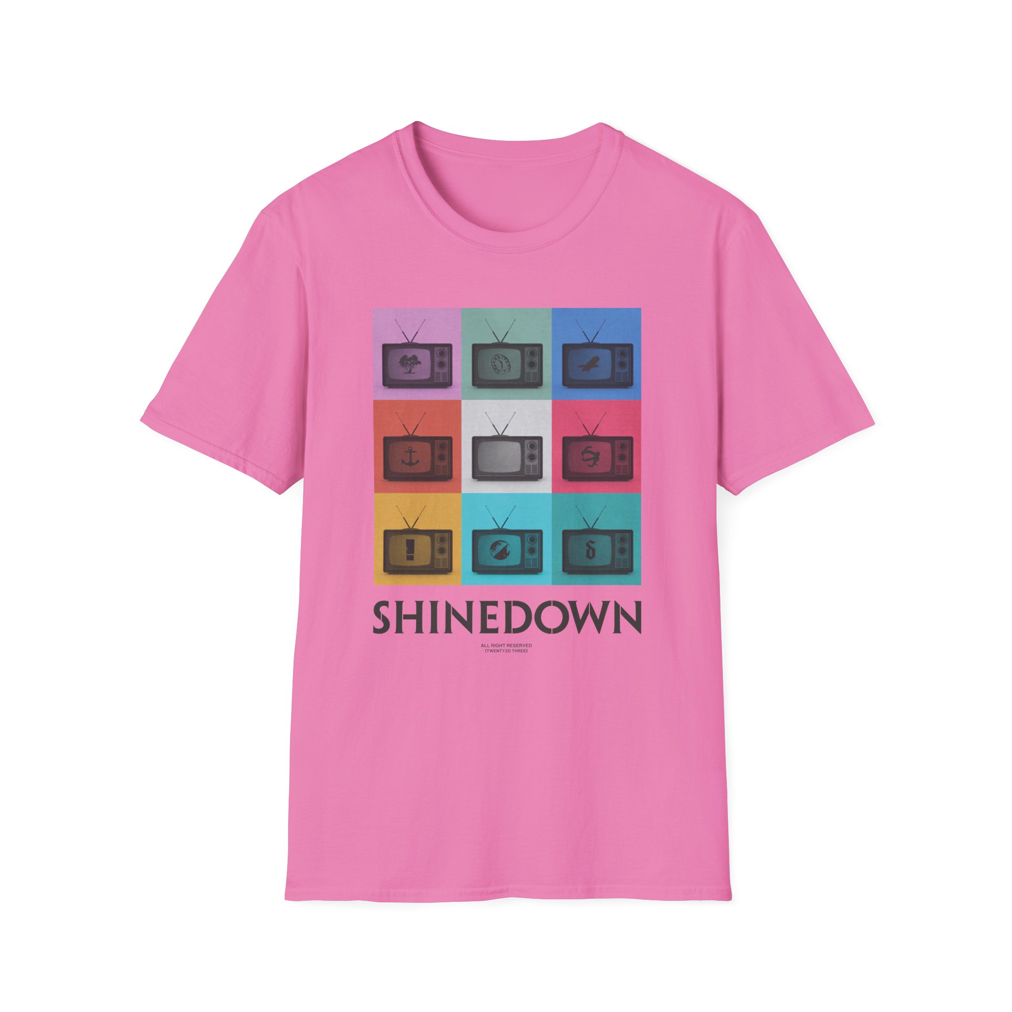 Shinedown TV Discography Unisex Softstyle T-Shirt