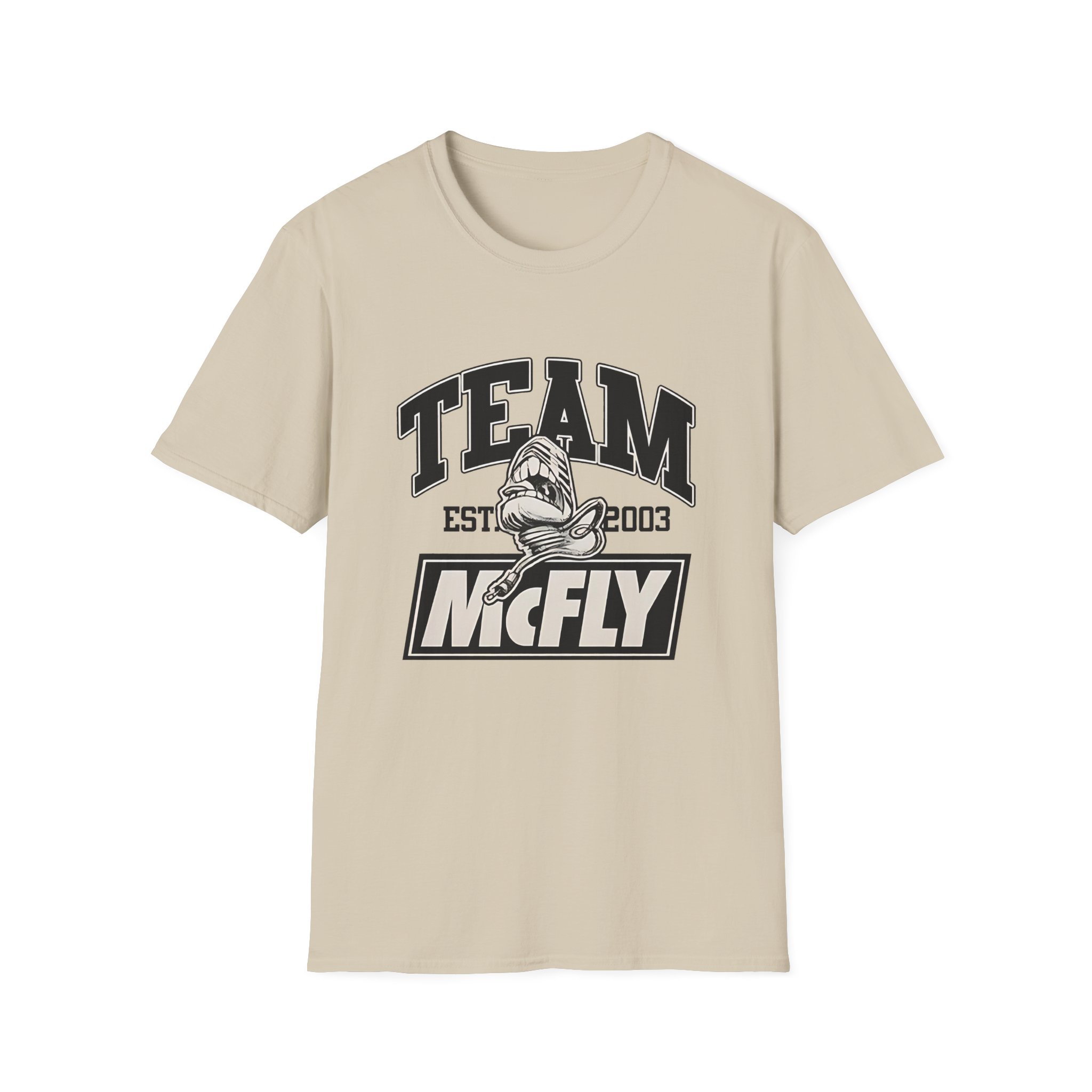 Mcfly Ecru Unisex Softstyle T-shirt
