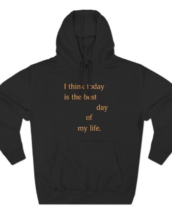 Tom Odell Best Day of My Life Three-Panel Fleece Hoodie