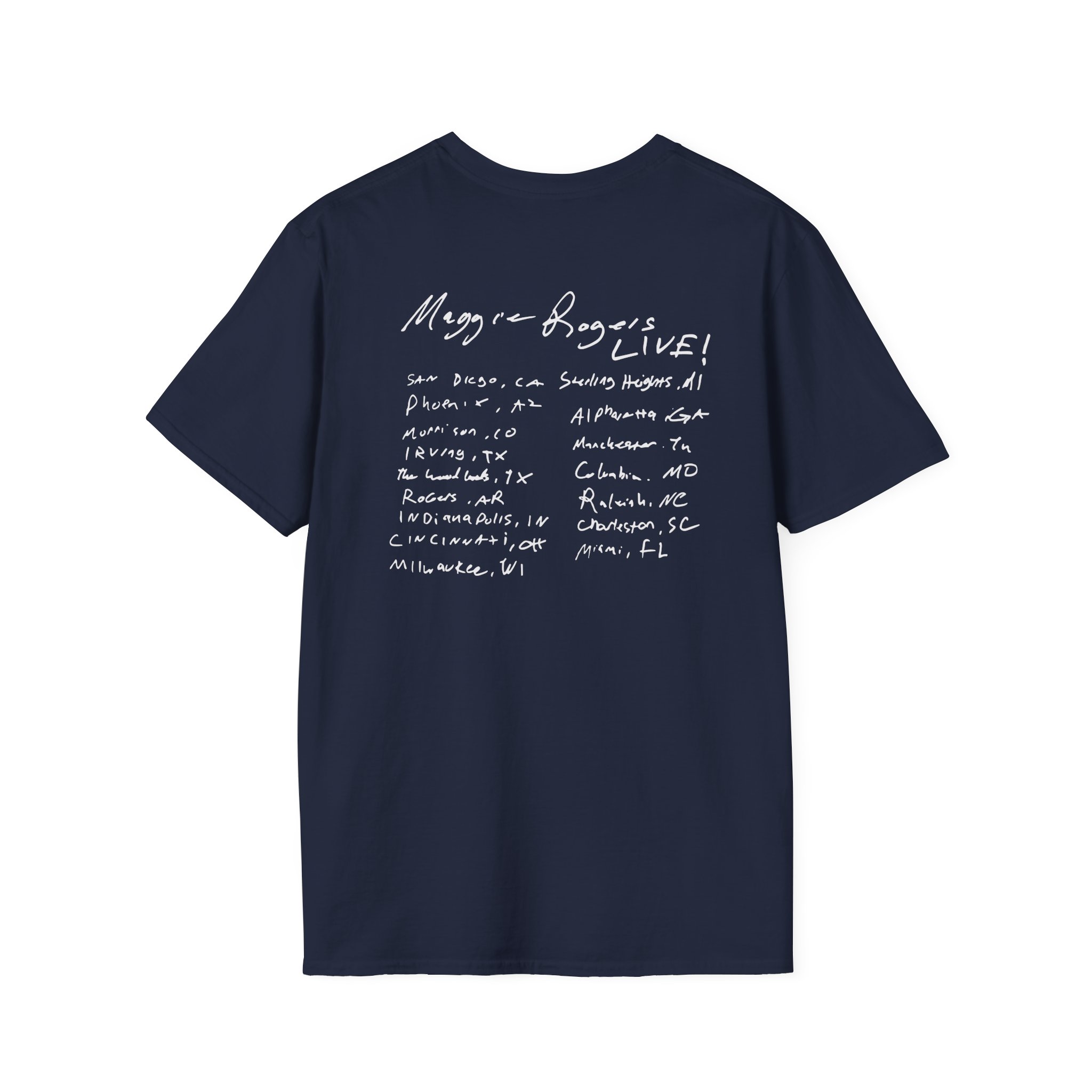 Maggie Rogers The Don't Forget Me Unisex Softstyle T-Shirt