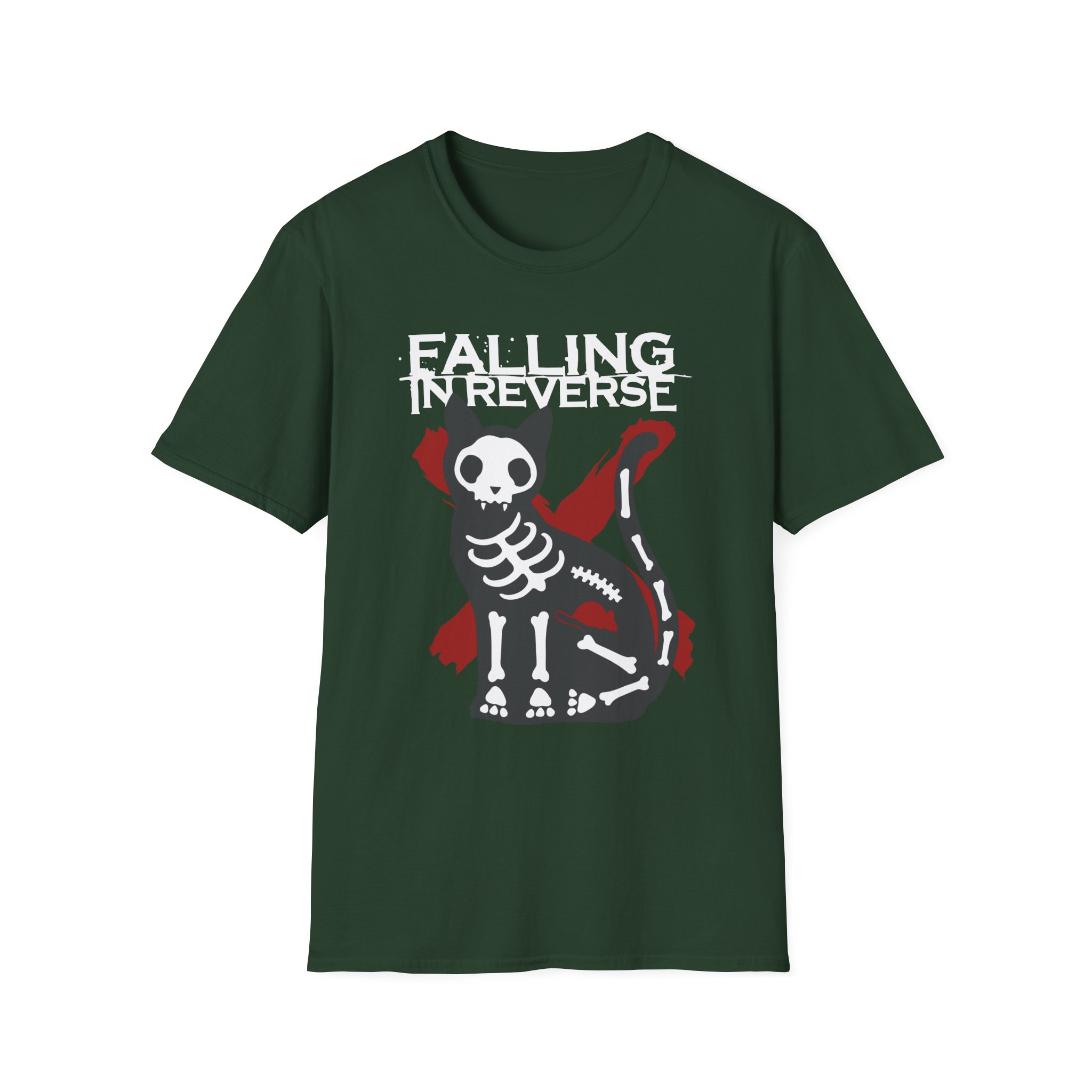 Falling in Reverse X-Ray Cat Unisex Softstyle T-Shirt