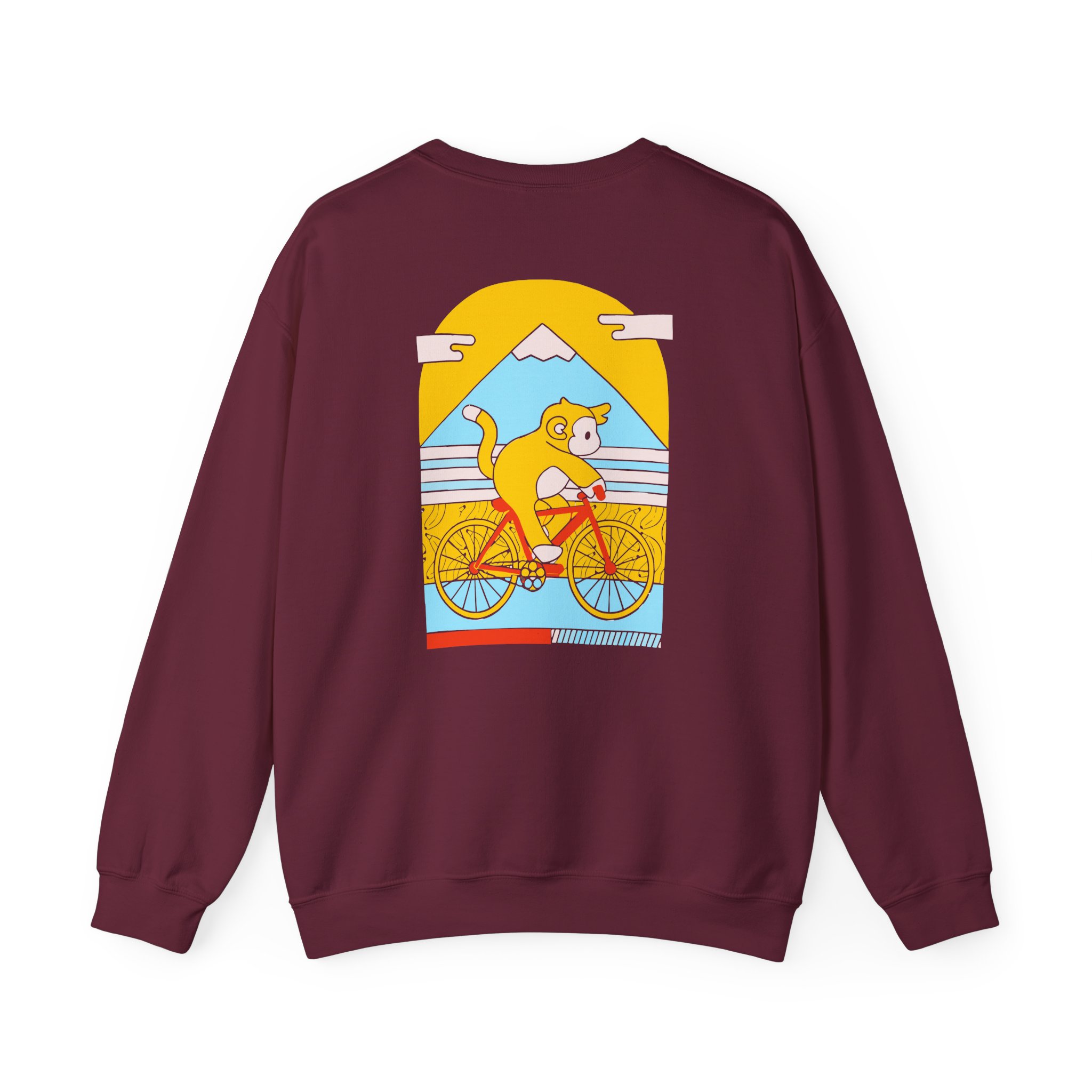 Cdawgva Cycle Unisex Heavy Blendâ„¢ Crewneck Sweatshirt