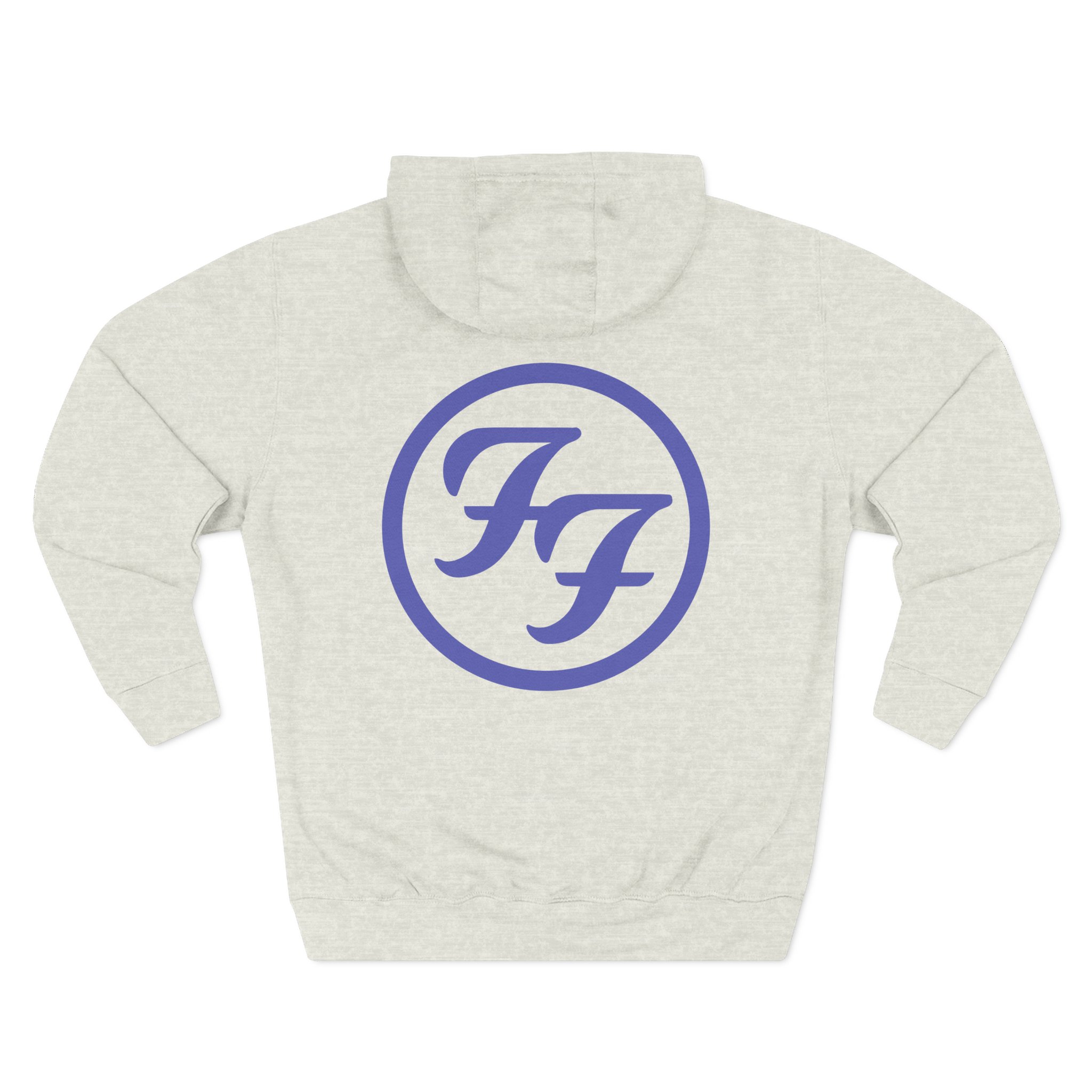 Foo Fighters Ff Lion Three-Panel Fleece Hoodie