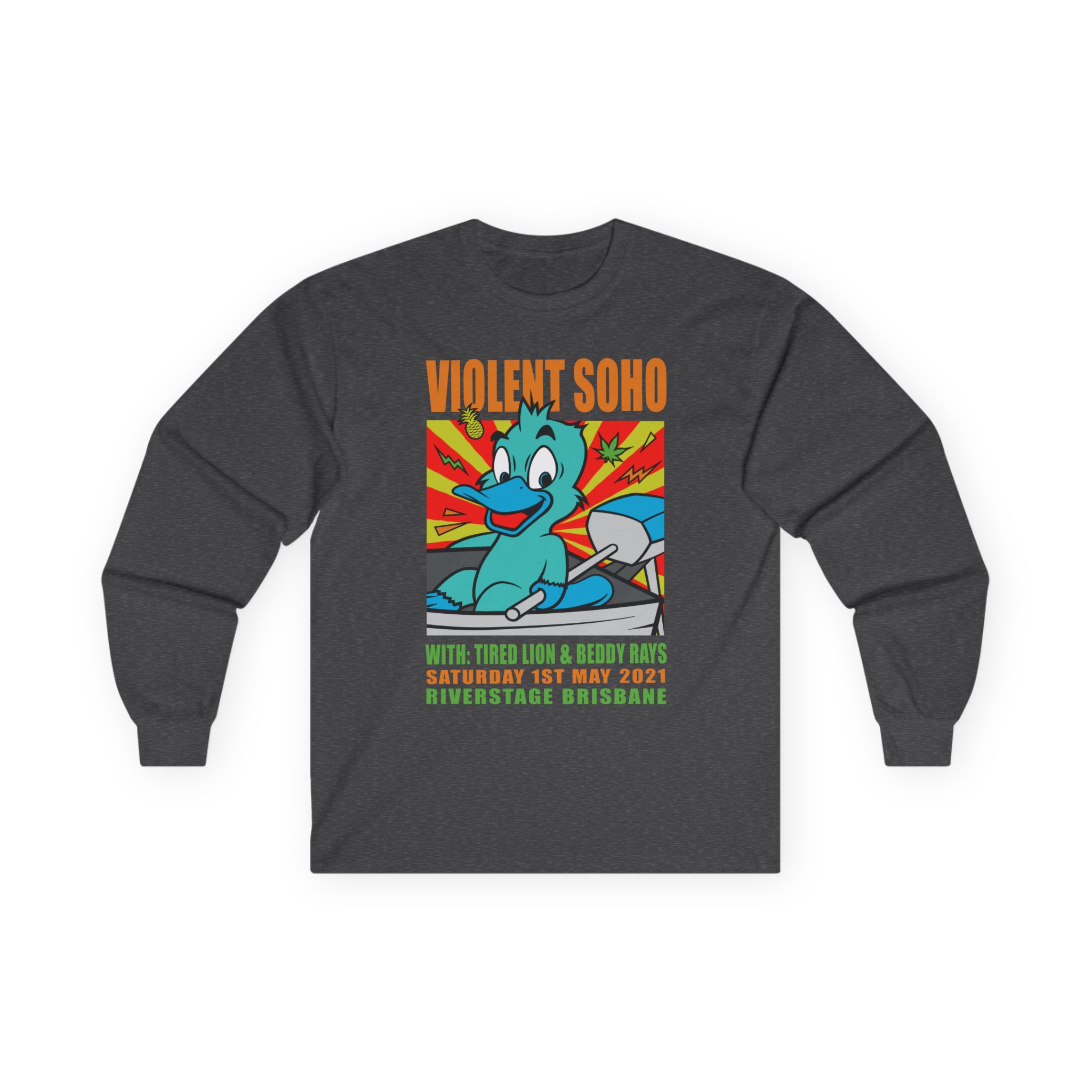 Violent Soho Event Poster Unisex Ultra Cotton Long Sleeve Tee