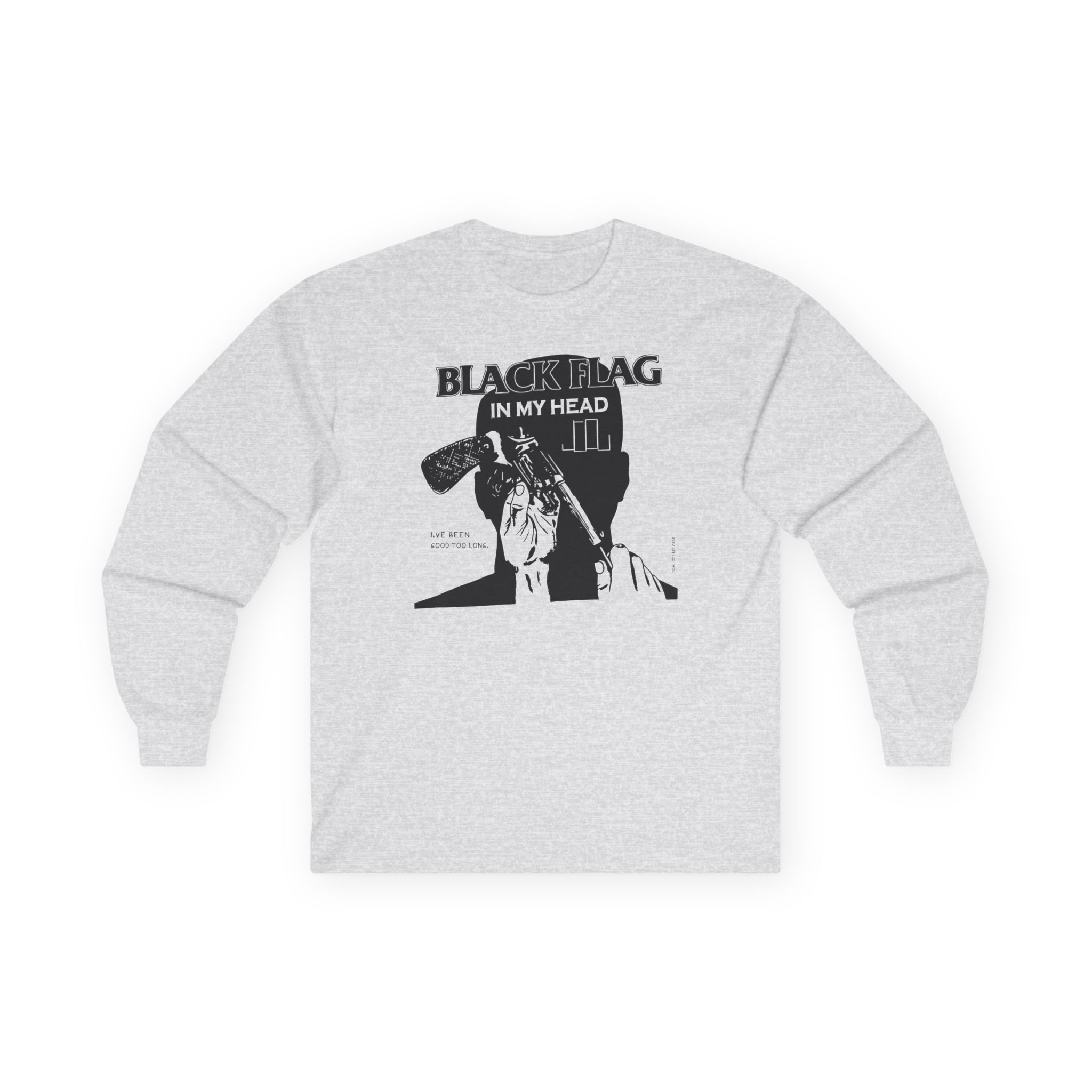 Black Flag in My Head Unisex Ultra Cotton Long Sleeve Tee