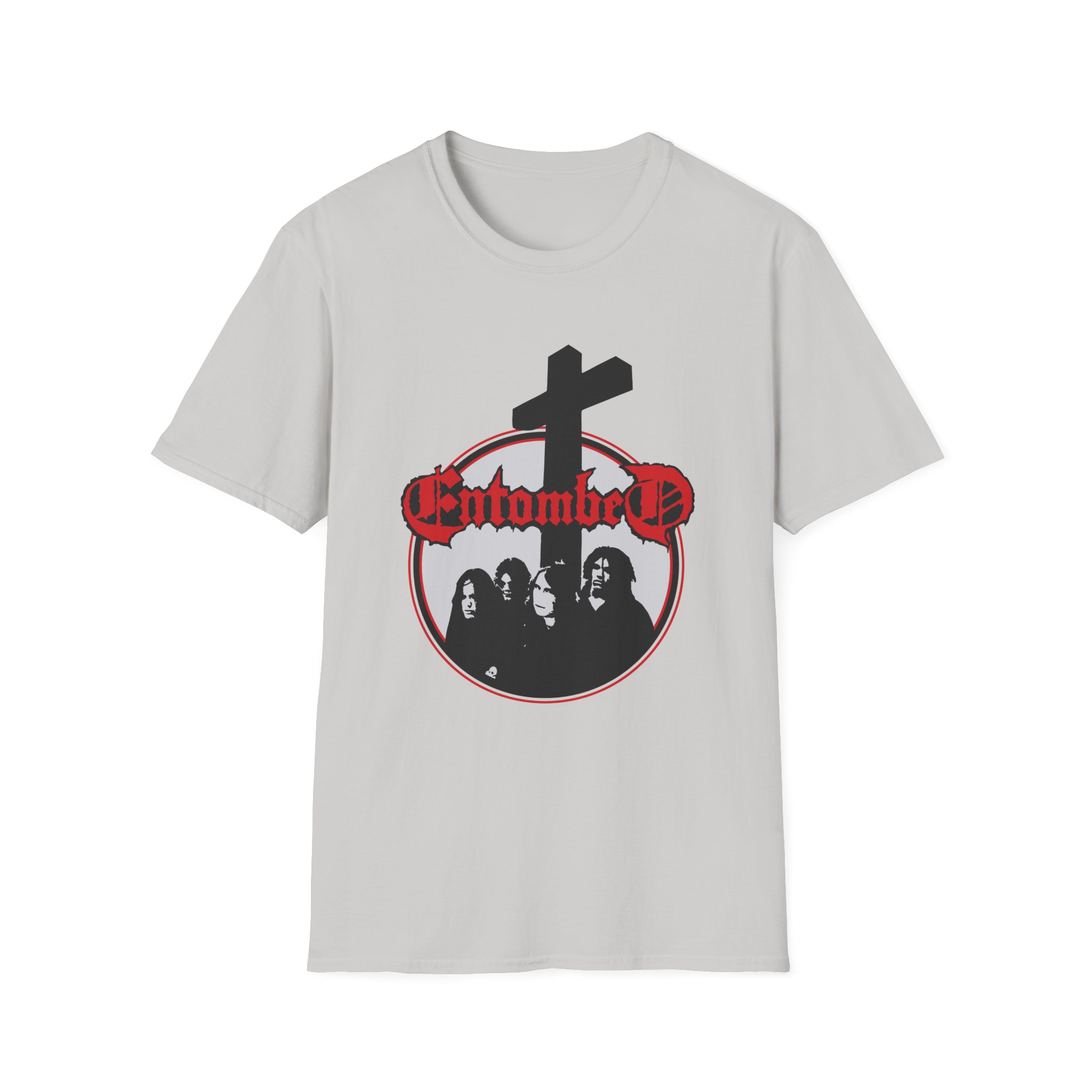 Entombed 3/4 Baseball Left Hand Unisex Softstyle T-Shirt