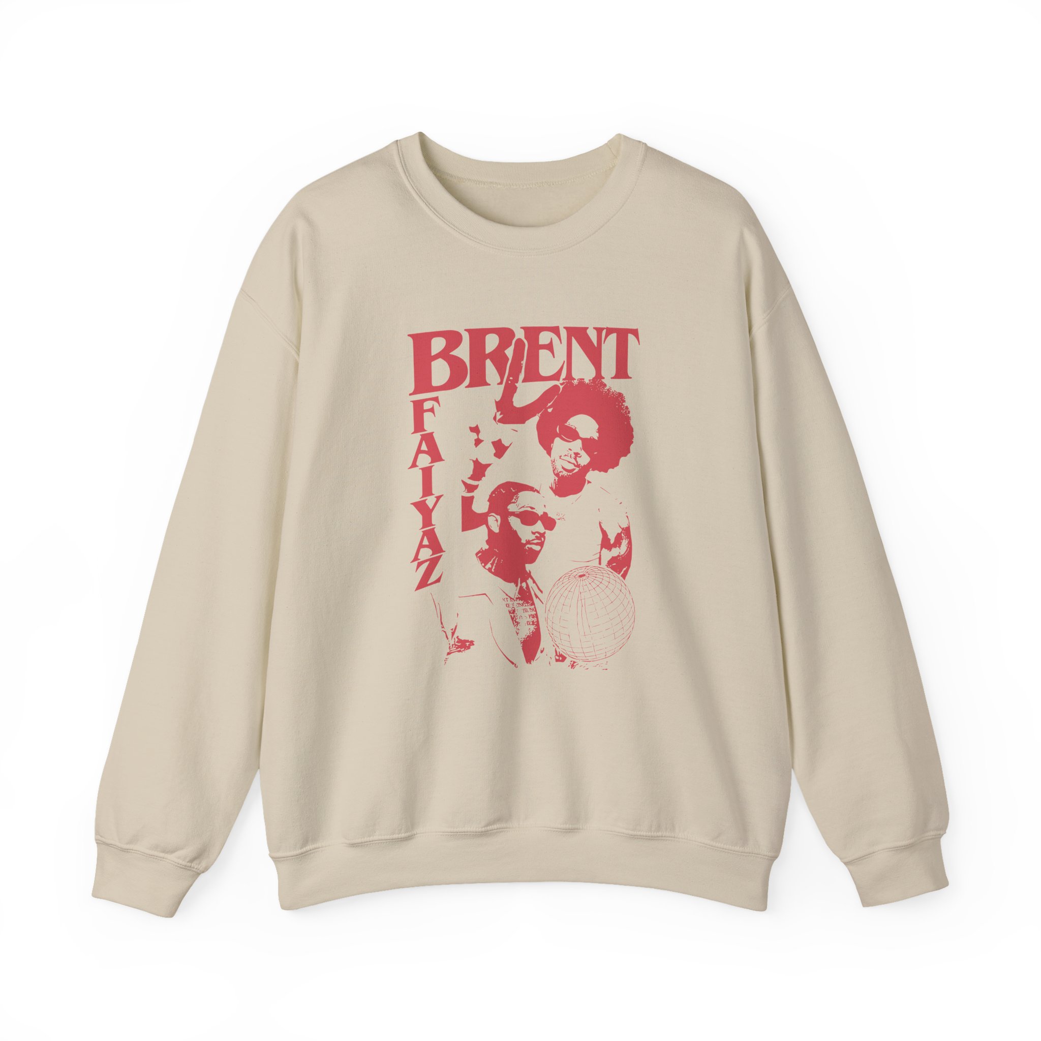 Faiyaz Brent Silhouette Unisex Heavy Blendâ„¢ Crewneck Sweatshirt