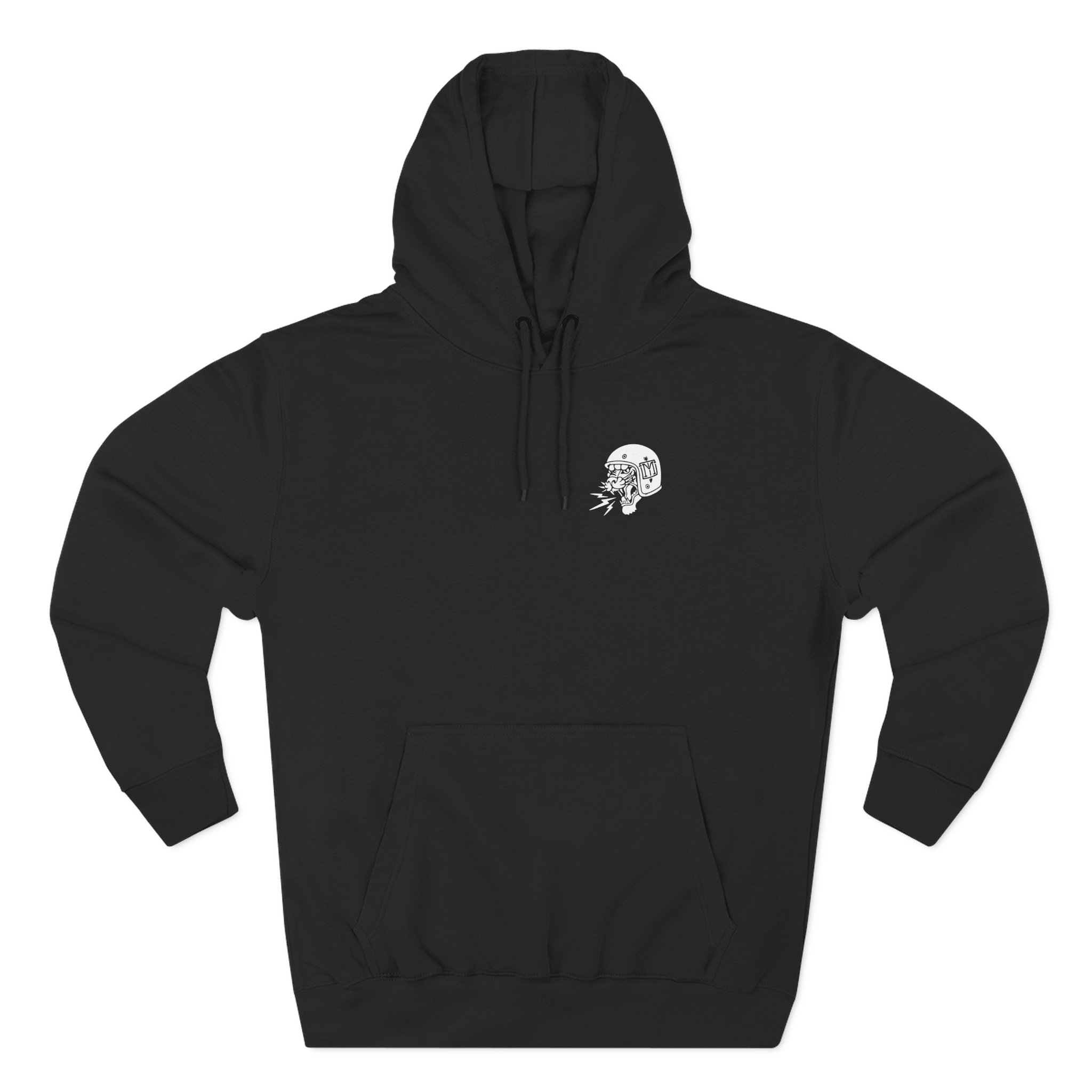 The Menzingers Helmet Tiger Three-Panel Fleece Hoodie