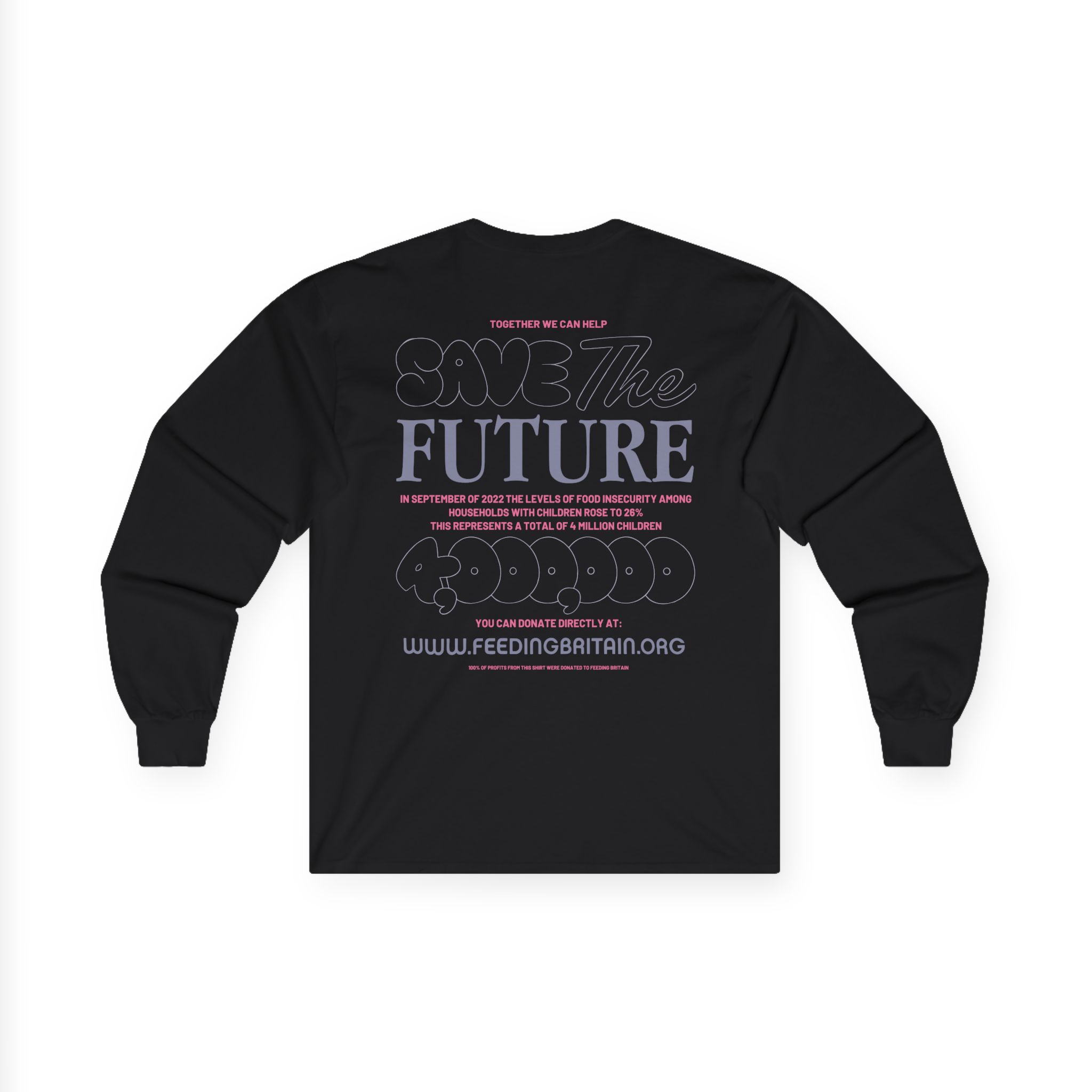 Zayn Malik Zayn X Feeding Britain Future Unisex Ultra Cotton Long Sleeve Tee