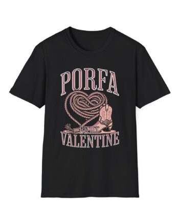 Porfa Be My Valentine Unisex Softstyle T-Shirt