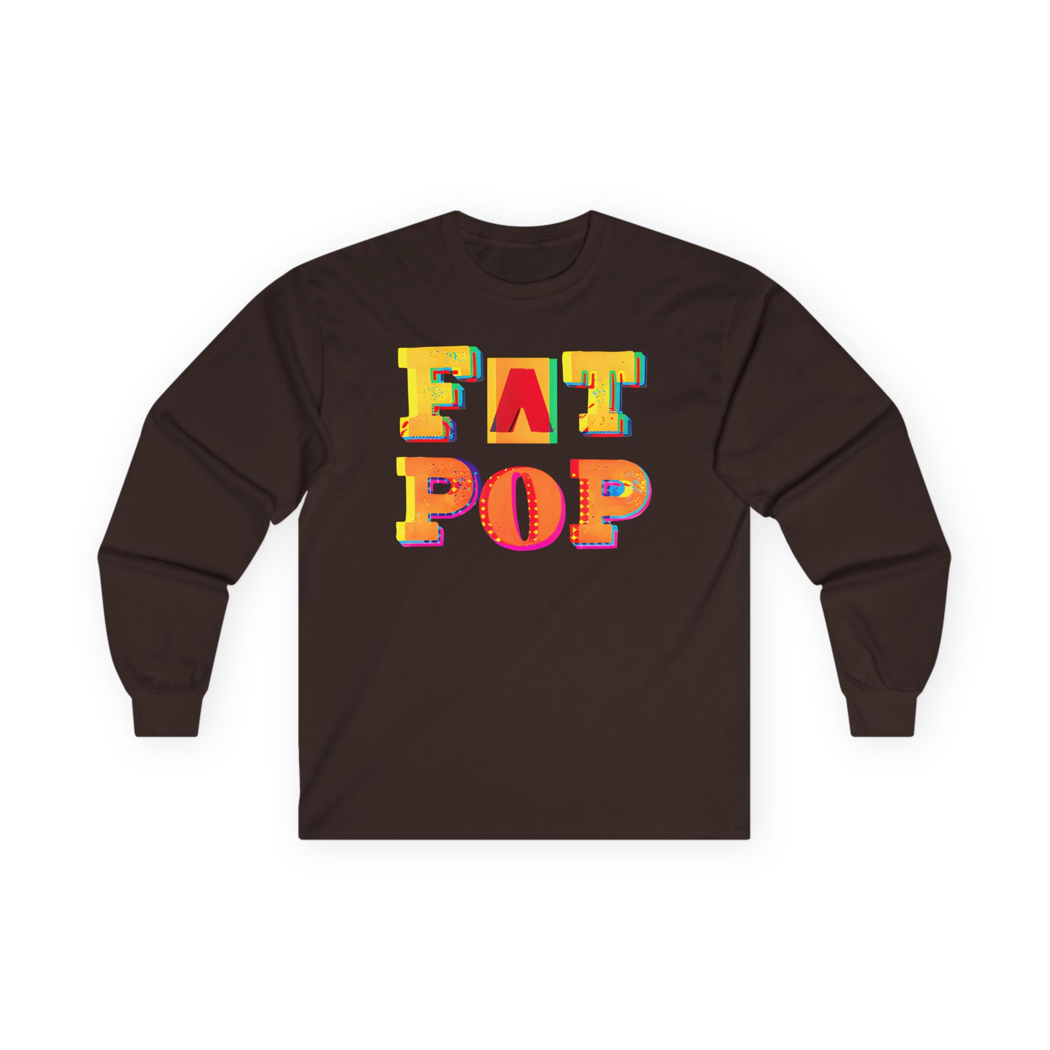 PW Fat Pop Logo Unisex Ultra Cotton Long Sleeve Tee