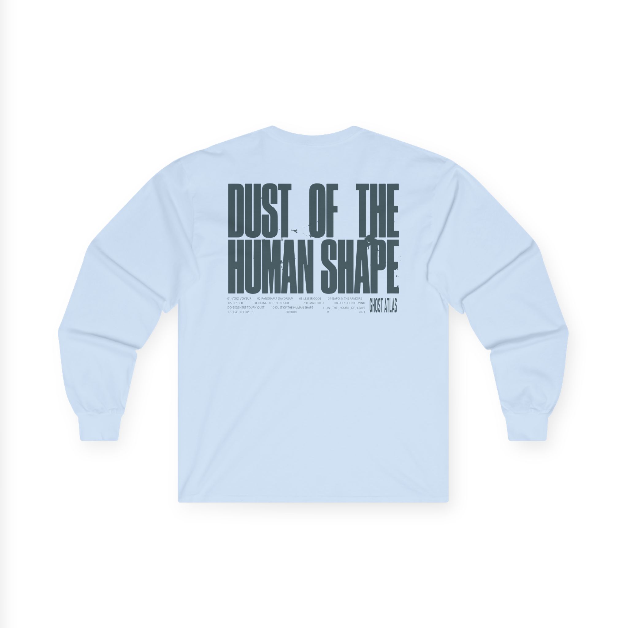 Ghost Atlas Dust of the Human Shape Unisex Ultra Cotton Long Sleeve Tee