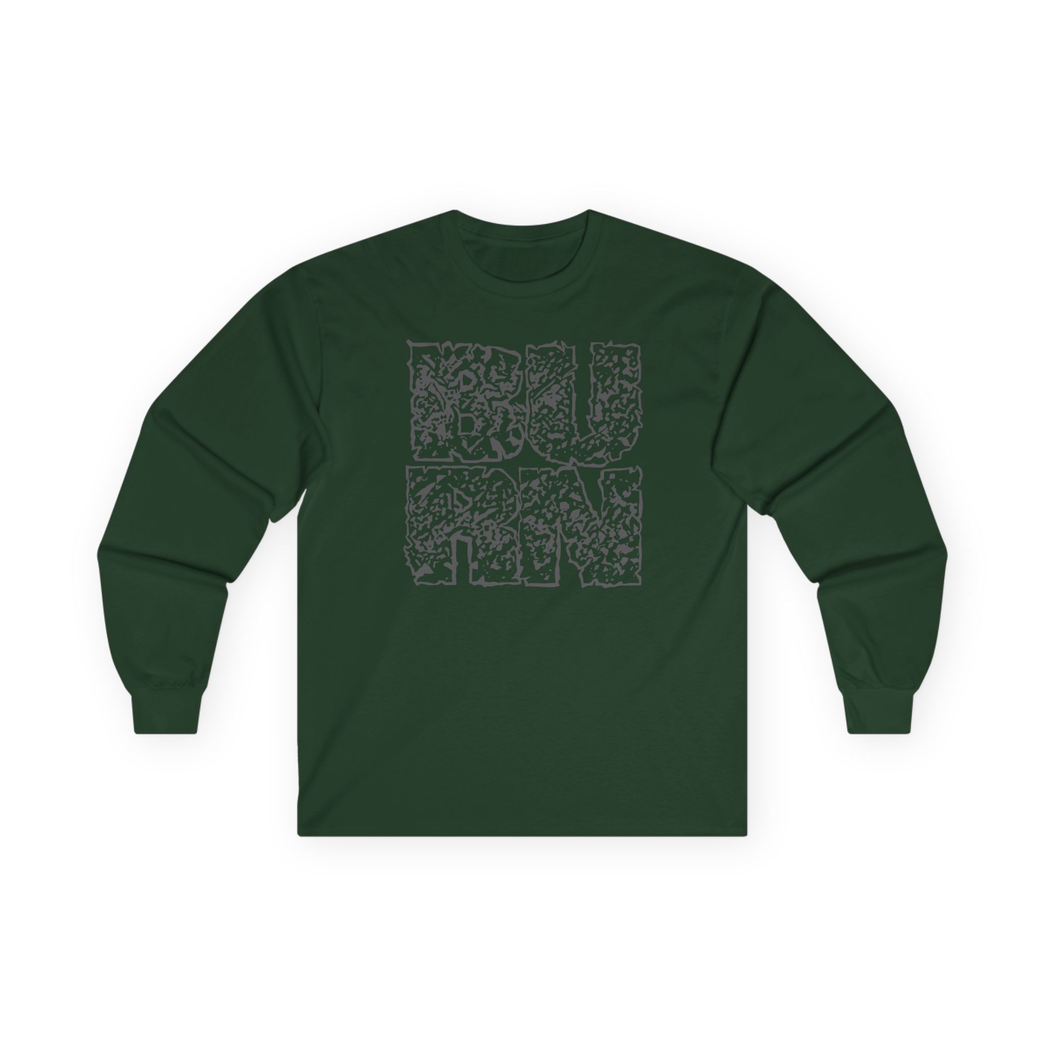 Burn Square Logo Unisex Ultra Cotton Long Sleeve Tee