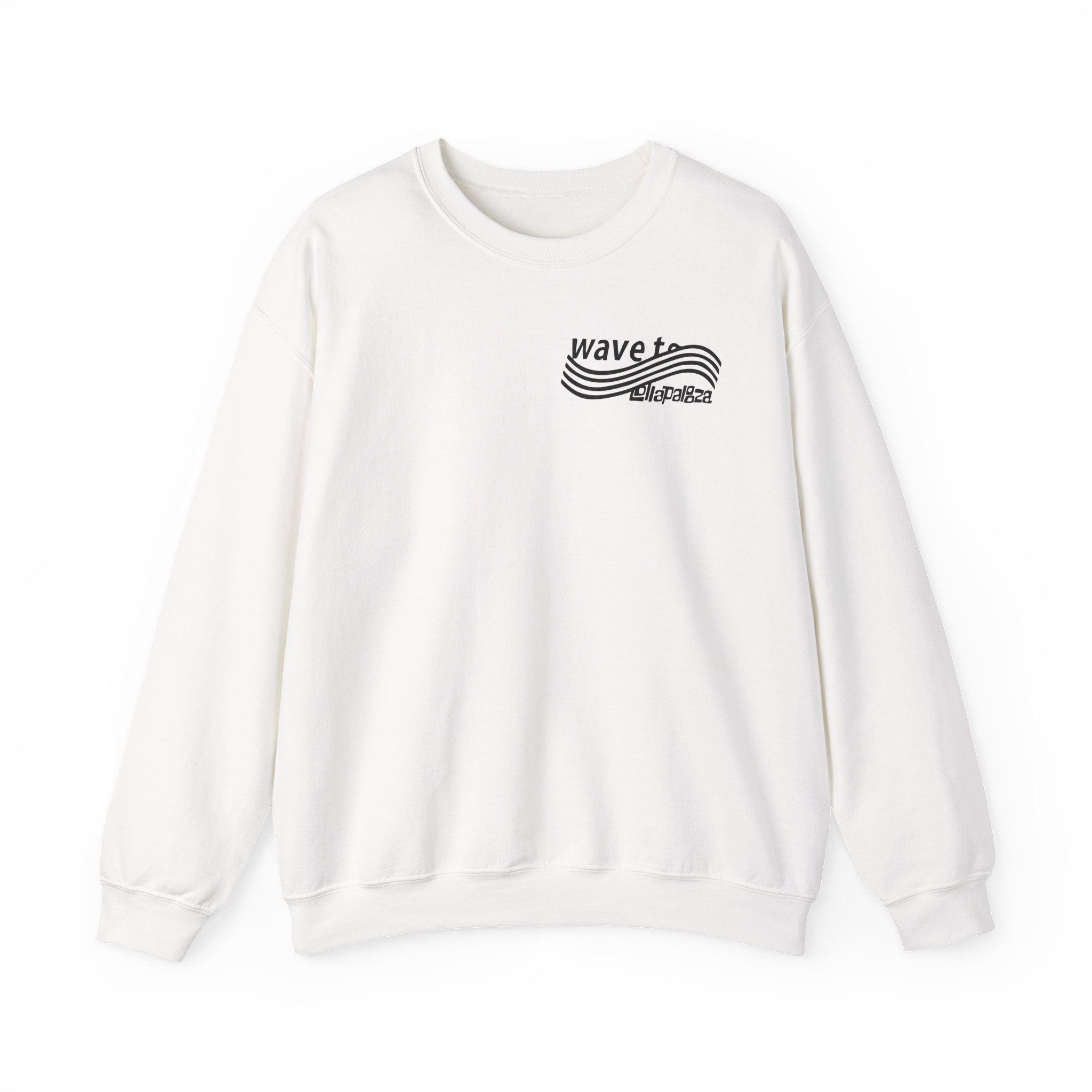 Wave to Earth Lollapolooza Unisex Heavy Blendâ„¢ Crewneck Sweatshirt