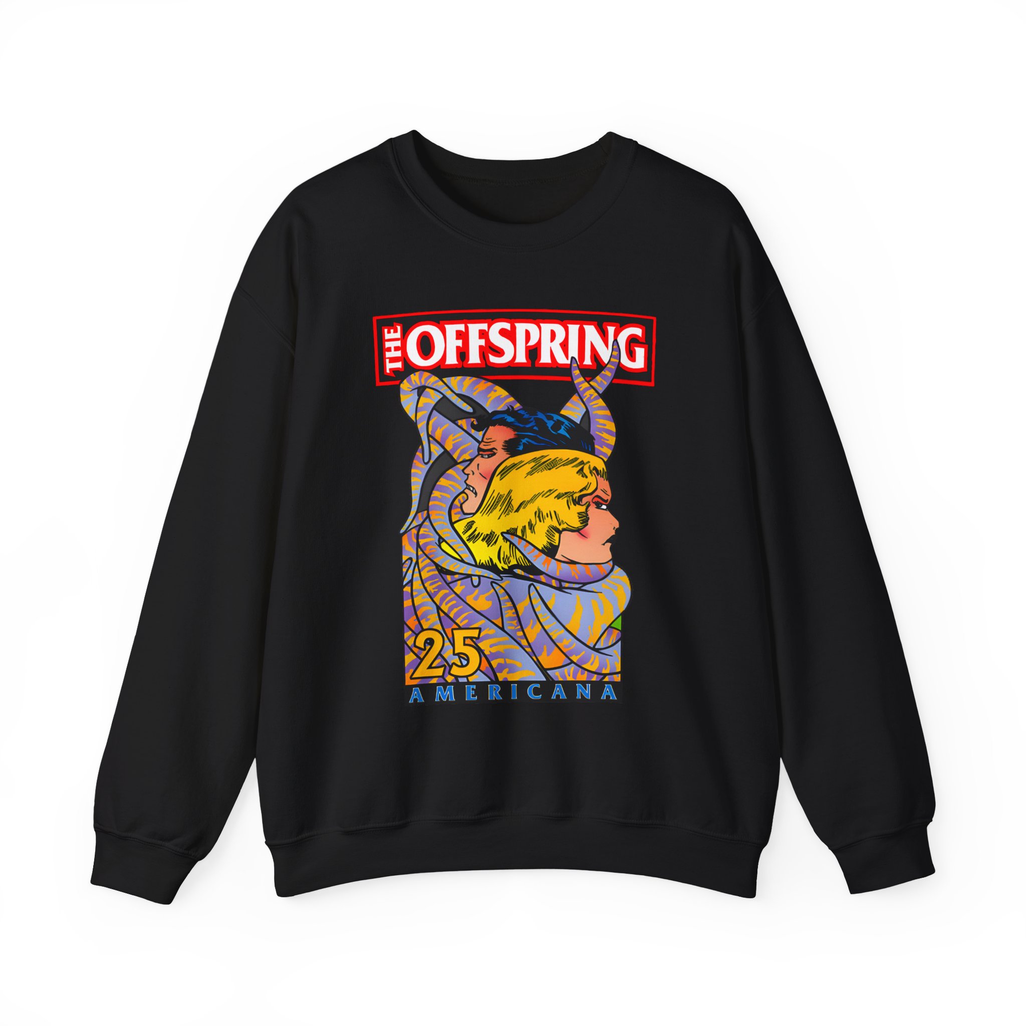 The Offspring Americana Unisex Heavy Blendâ„¢ Crewneck Sweatshirt