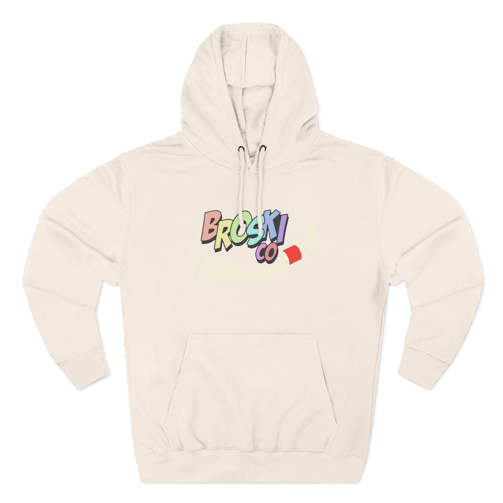 Broski Report Three-Panel Fleece Hoodie
