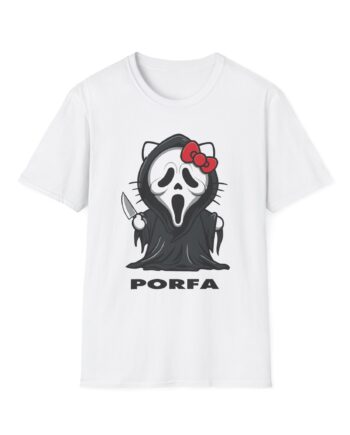 Porfa Scream Halloween Unisex Softstyle T-Shirt