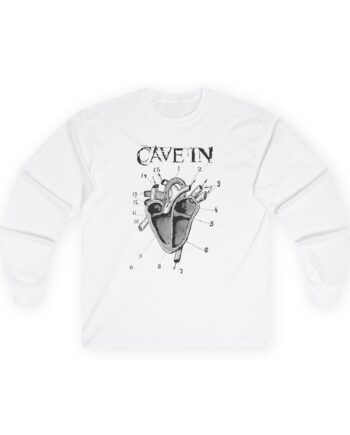 Cave in Classic Heart Unisex Ultra Cotton Long Sleeve Tee
