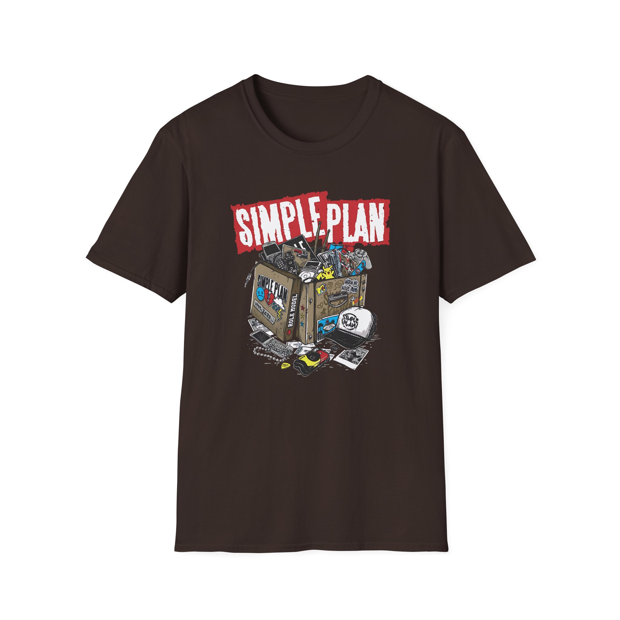 Simple Plan Souvenir Unisex Softstyle T-Shirt