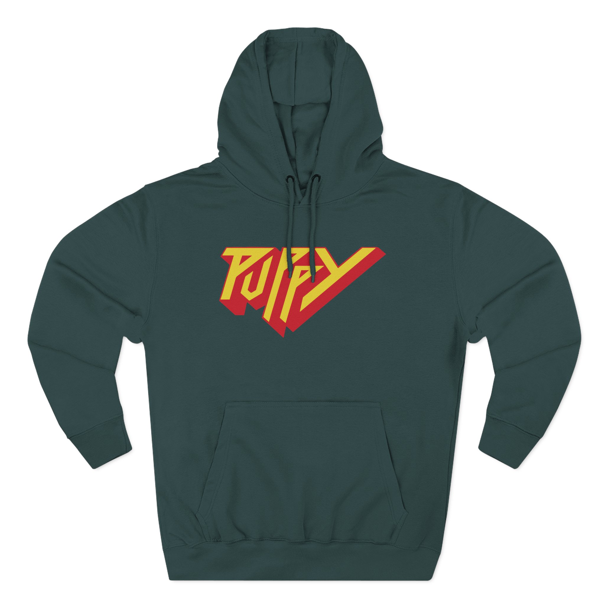 Puppy Metal Three-panel Fleece Hoodie