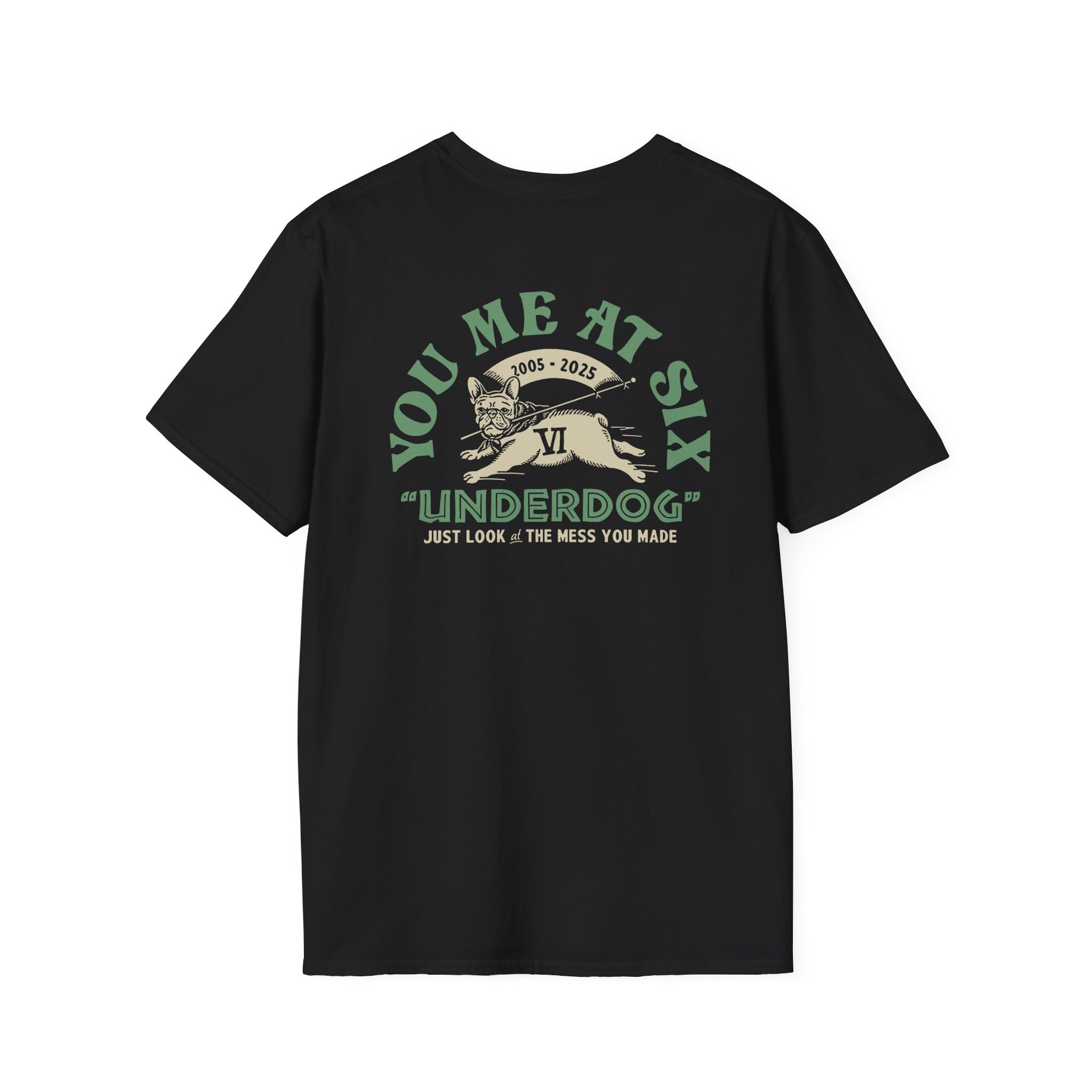You Me at Six Underdog Unisex Softstyle T-Shirt