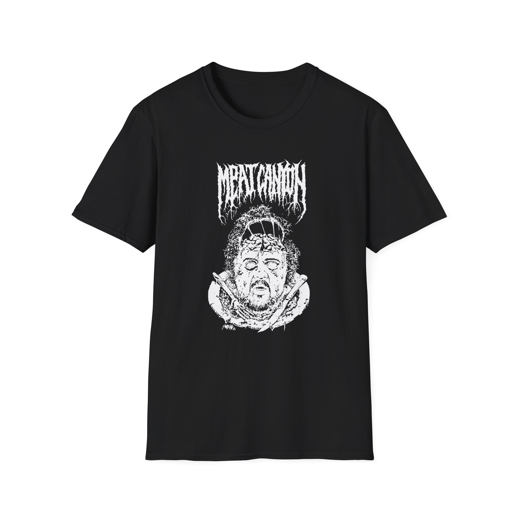 Papa Meat Canyon Brain Food Unisex Softstyle T-Shirt