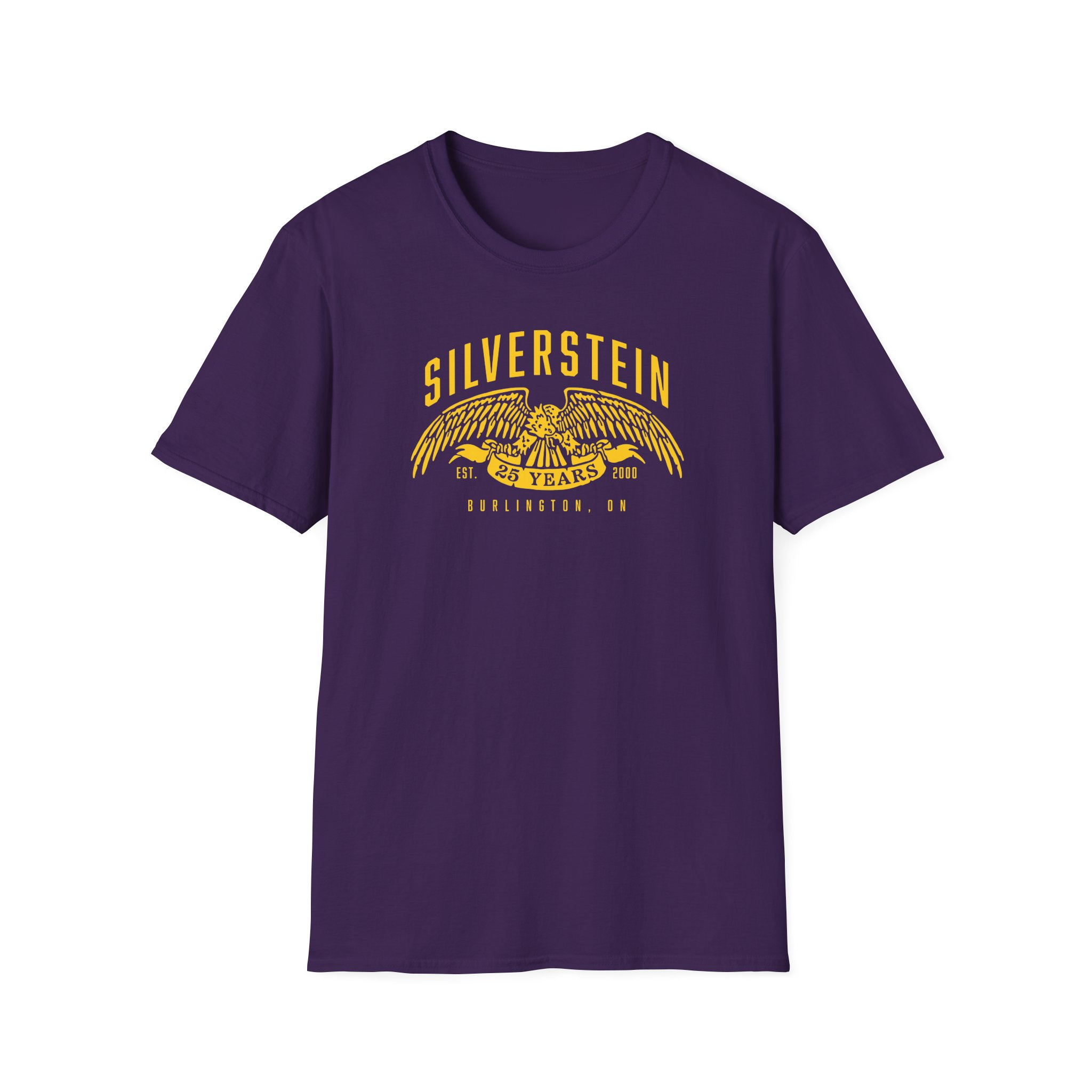 Silverstein Eagle Maroon Unisex Softstyle T-Shirt