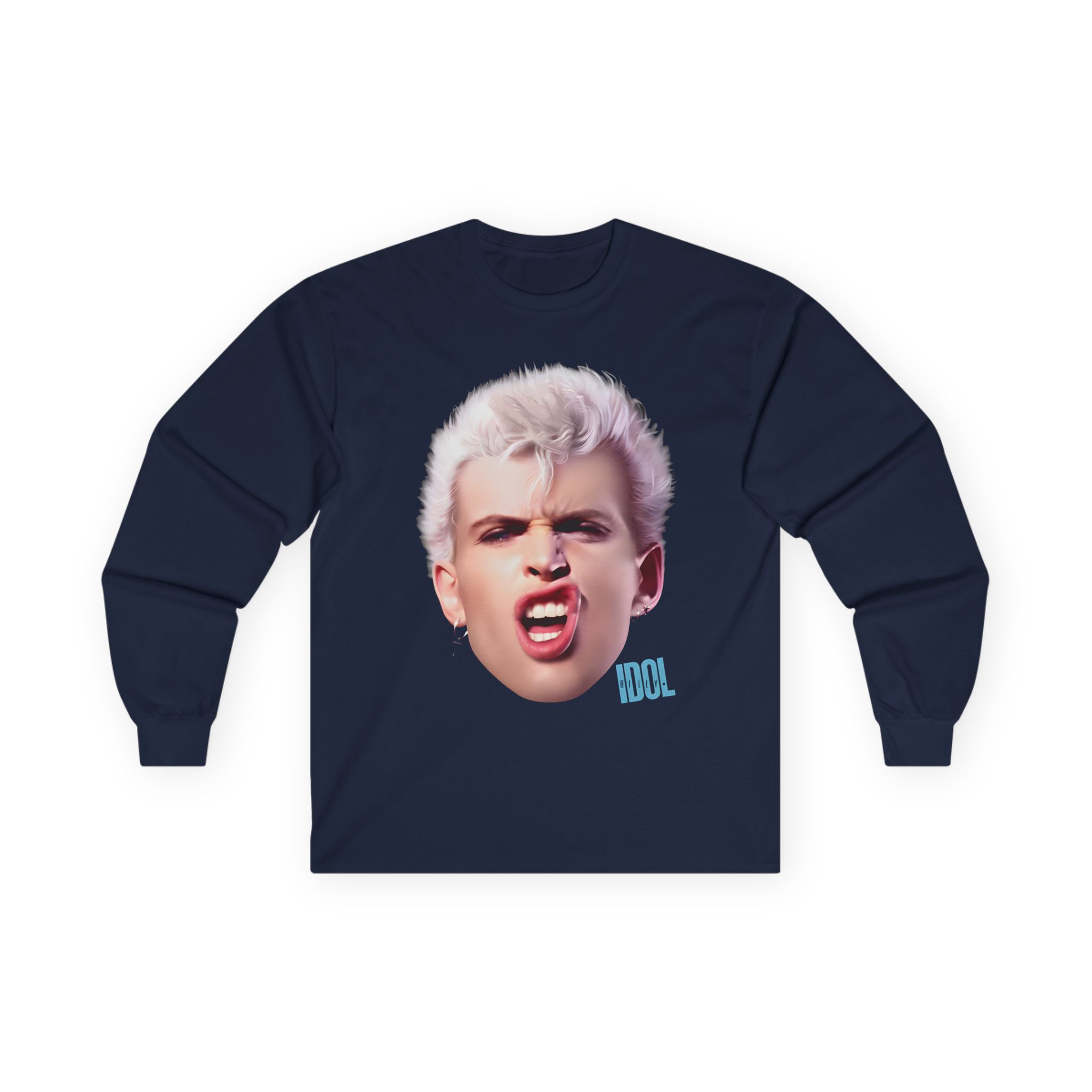 Billy Idol Billy Smirk Unisex Ultra Cotton Long Sleeve Tee