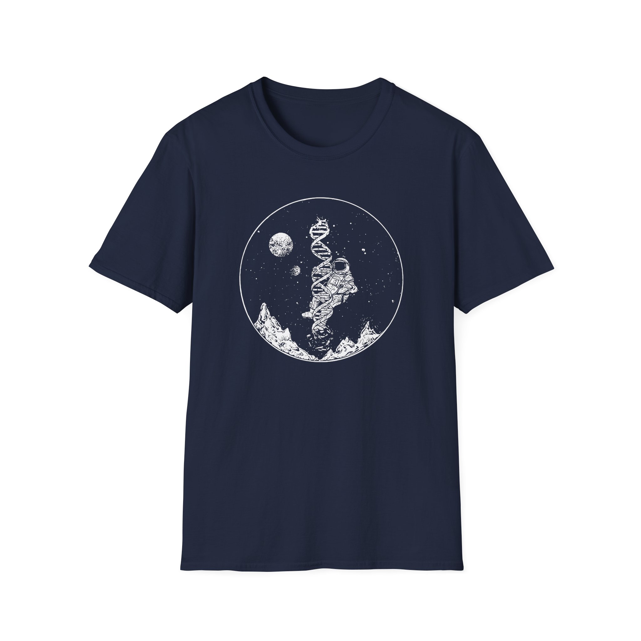 Cloakroom Astronaut Unisex Softstyle T-Shirt
