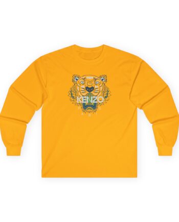 Jelly Kenzo Paris Jungle Unisex Ultra Cotton Long Sleeve Tee