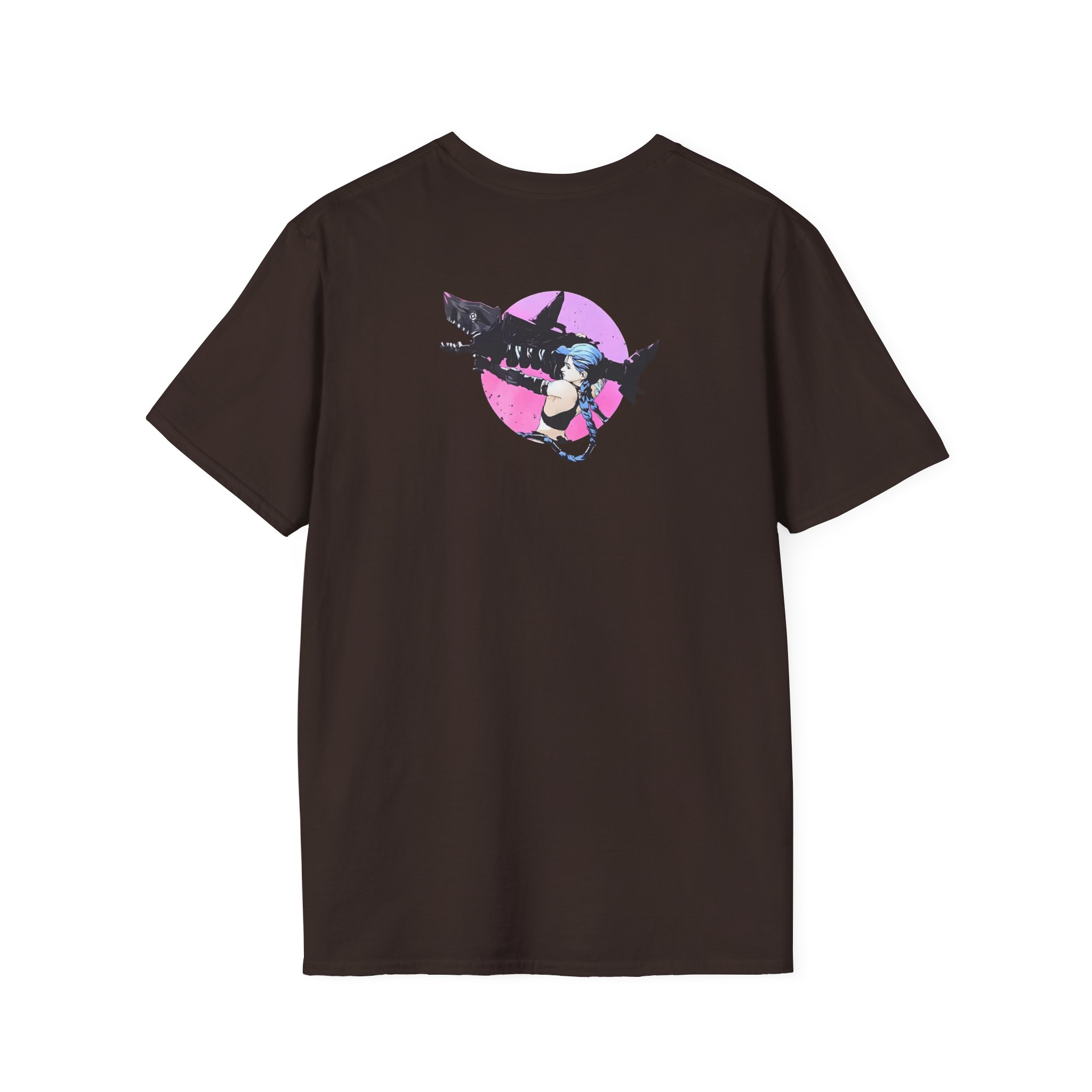 Jinx Arcane Gun Unisex Softstyle T-Shirt