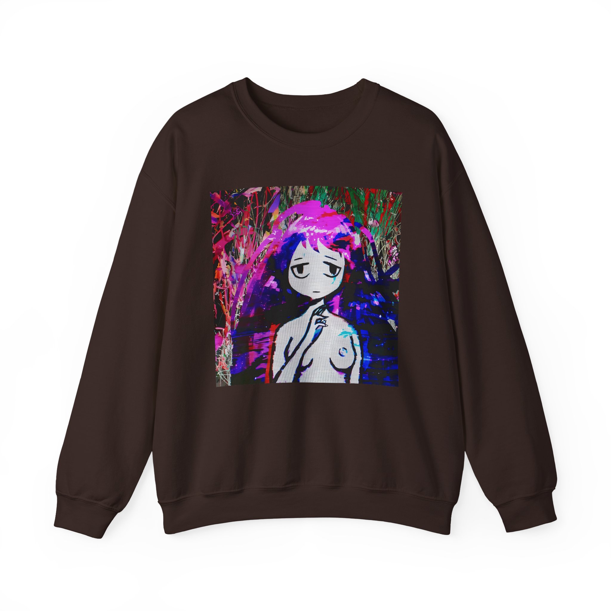 Sewerslvt Draining Love Story 1 Album Cover Unisex Heavy Blendâ„¢ Crewneck Sweatshirt