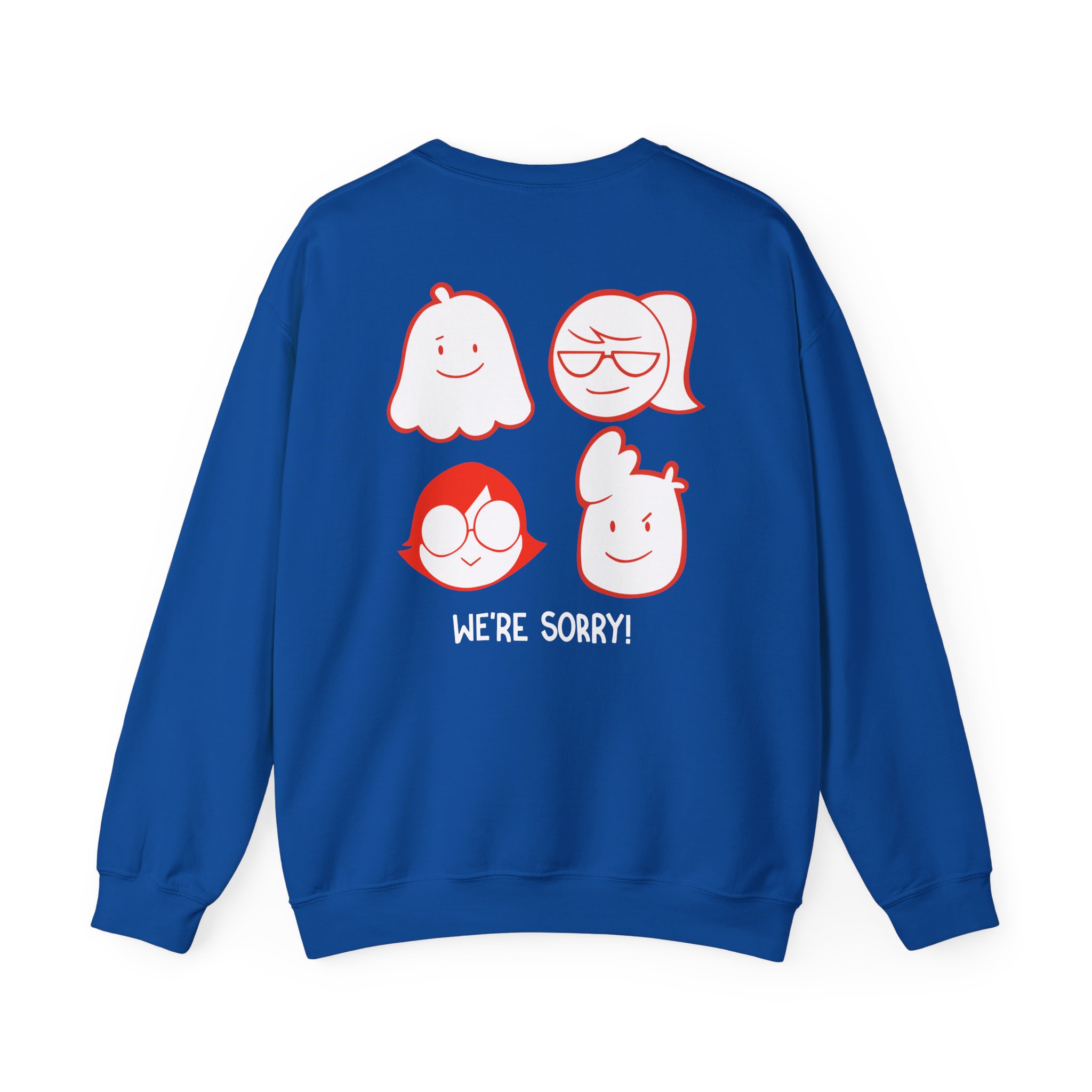 Drawfee Logo Unisex Heavy Blendâ„¢ Crewneck Sweatshirt