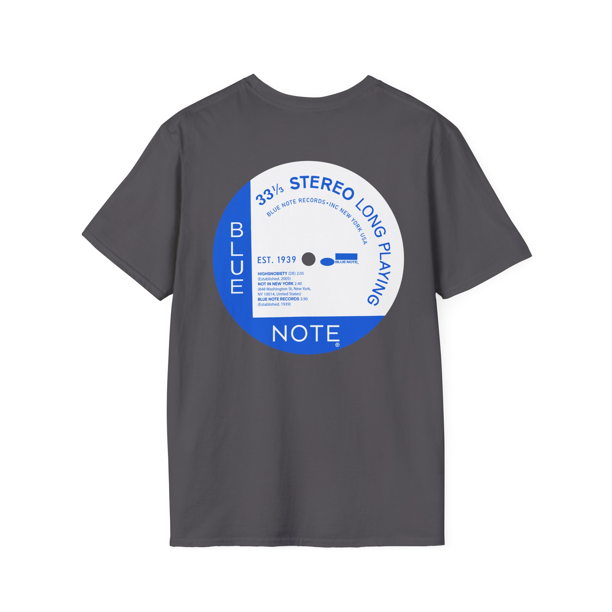 Blue Note X Highsnobiety Anniversary Unisex Softstyle T-Shirt