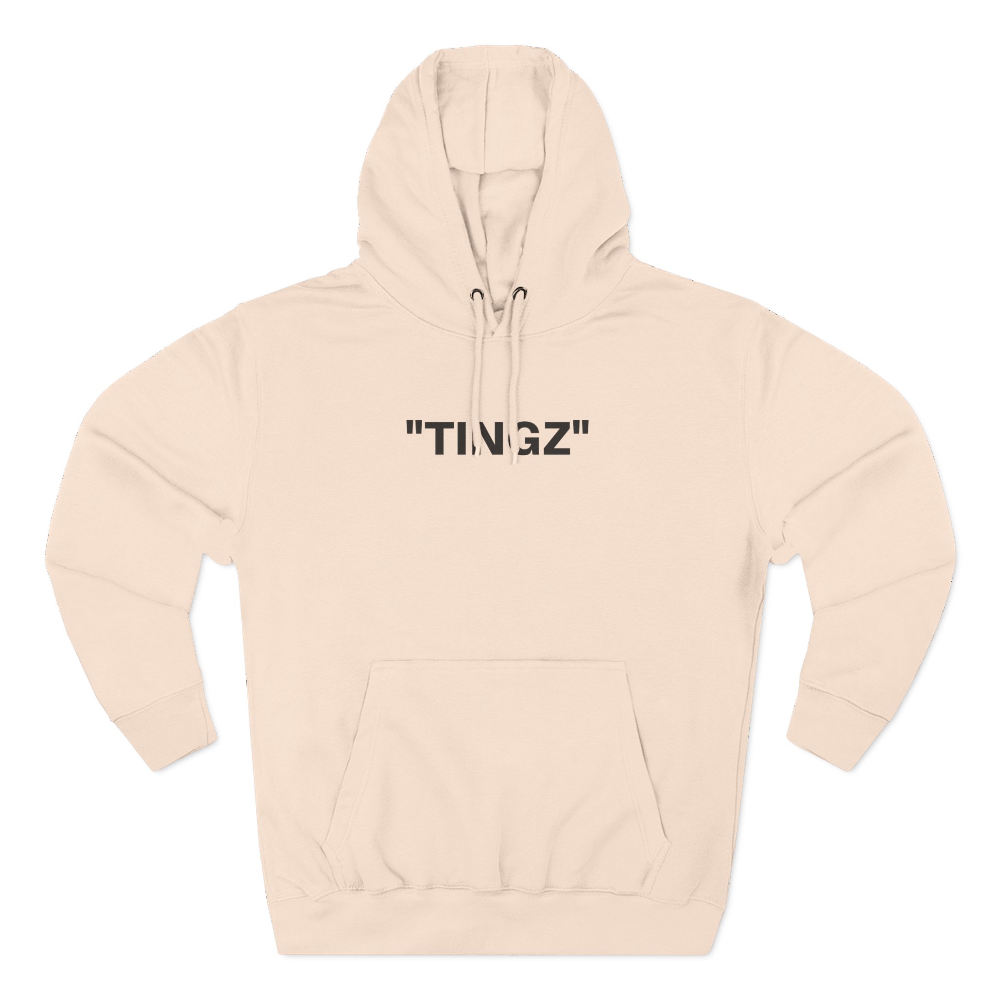 Shawty Bae Three-Panel Fleece Hoodie