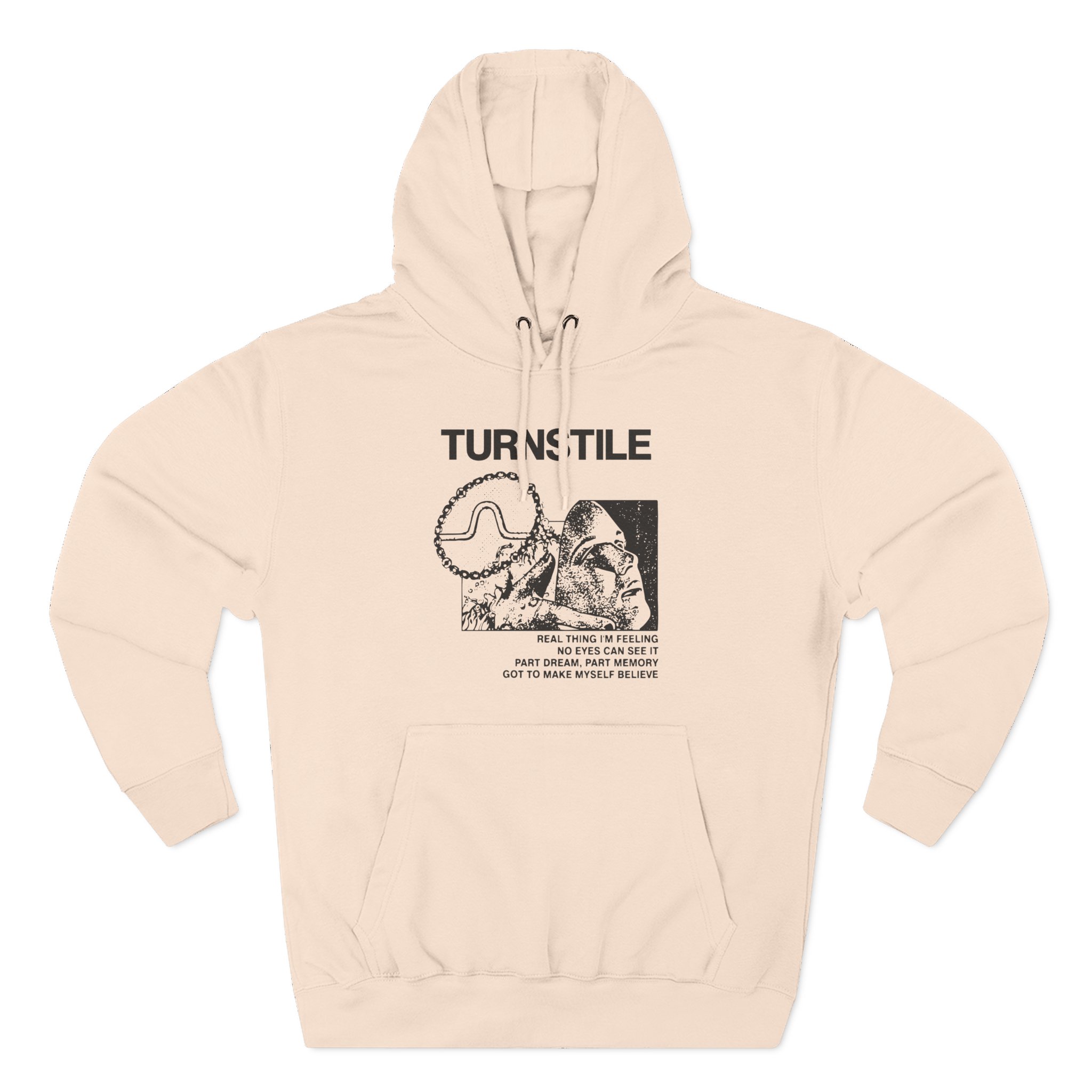 Turnstile Three-Panel Fleece Hoodie