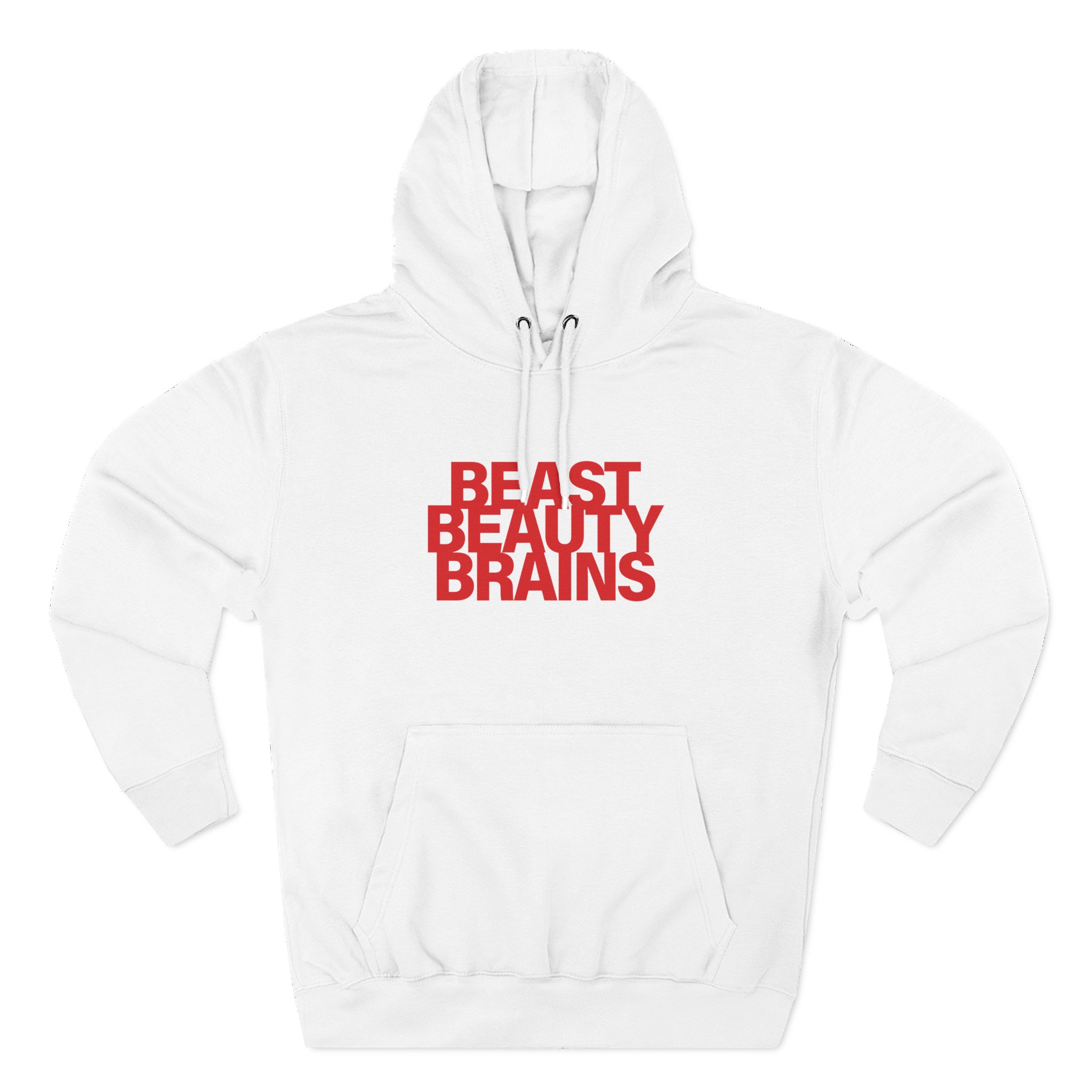 Ilona Maher Beast Beauty Brains Iconic Three-Panel Fleece Hoodie