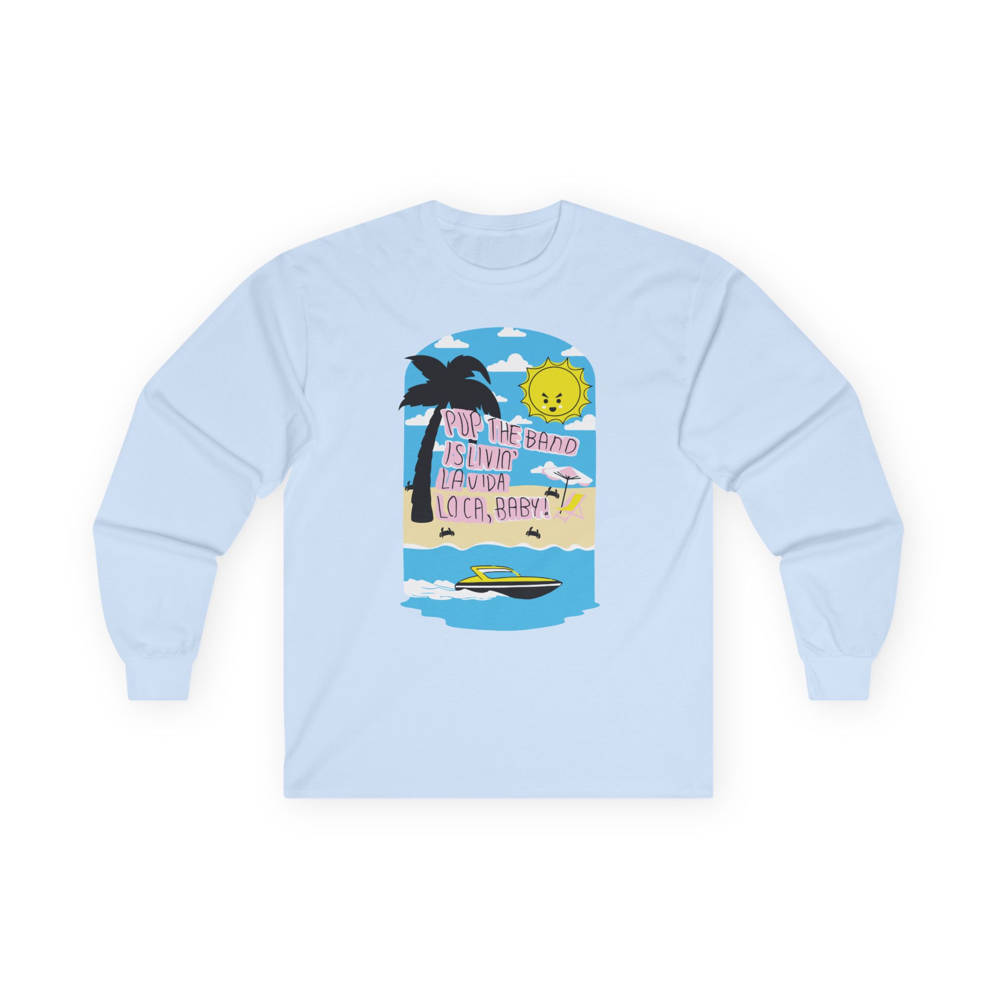 Pup La Vida Loca Unisex Ultra Cotton Long Sleeve Tee