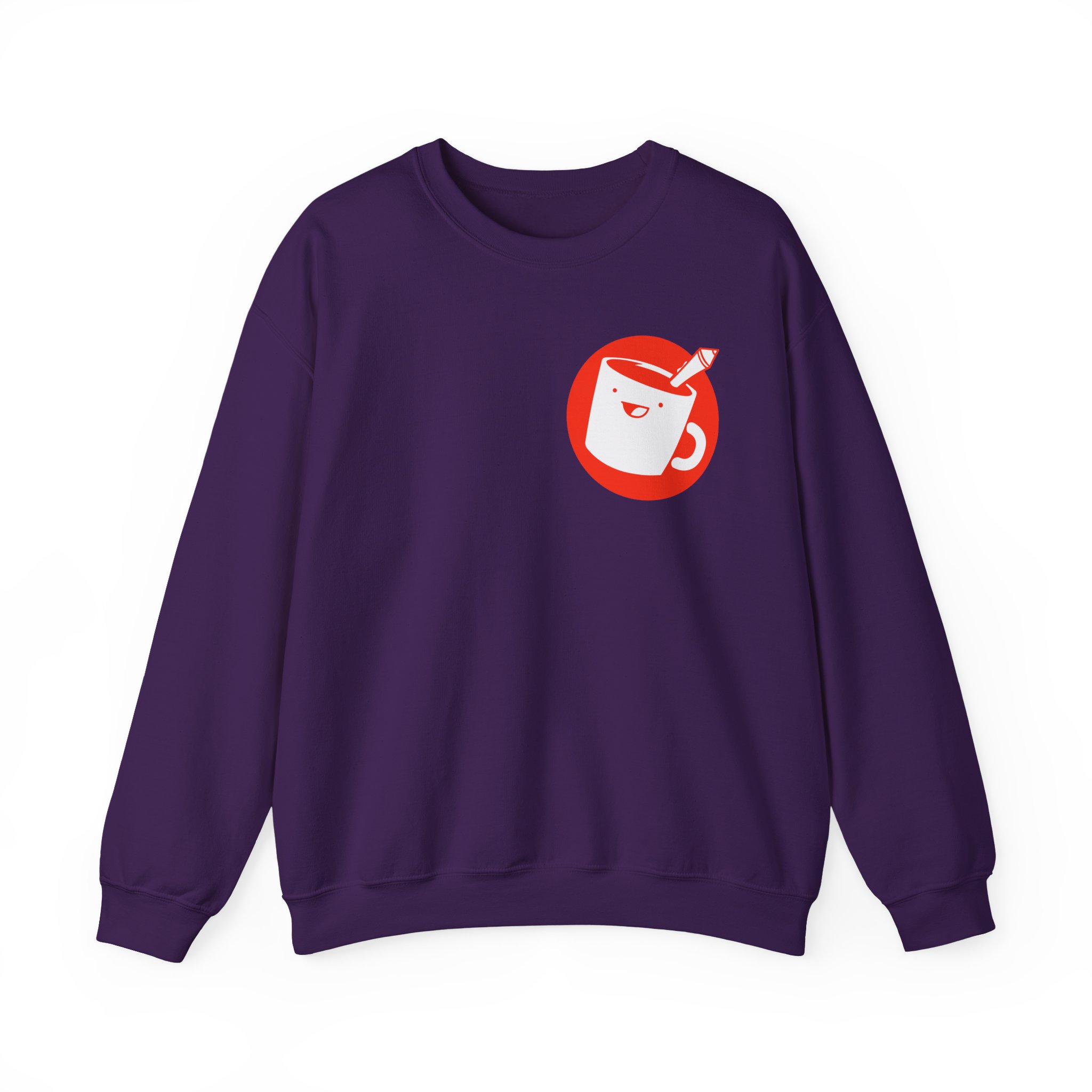 Drawfee Logo Unisex Heavy Blendâ„¢ Crewneck Sweatshirt