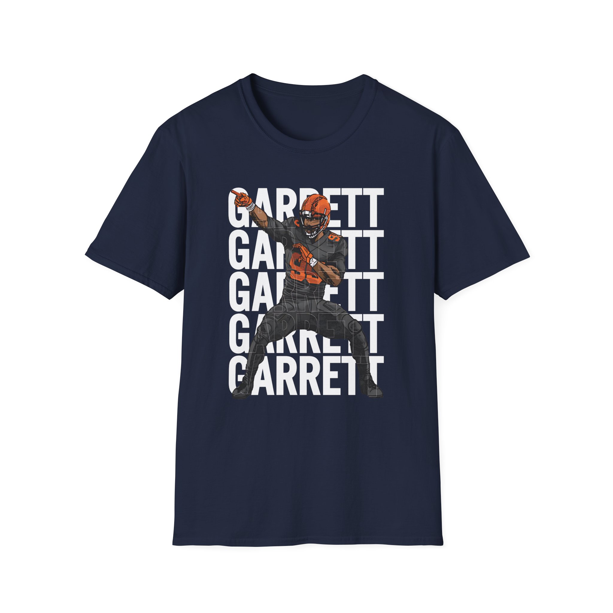 Myles Garrett Repeat Unisex Softstyle T-Shirt