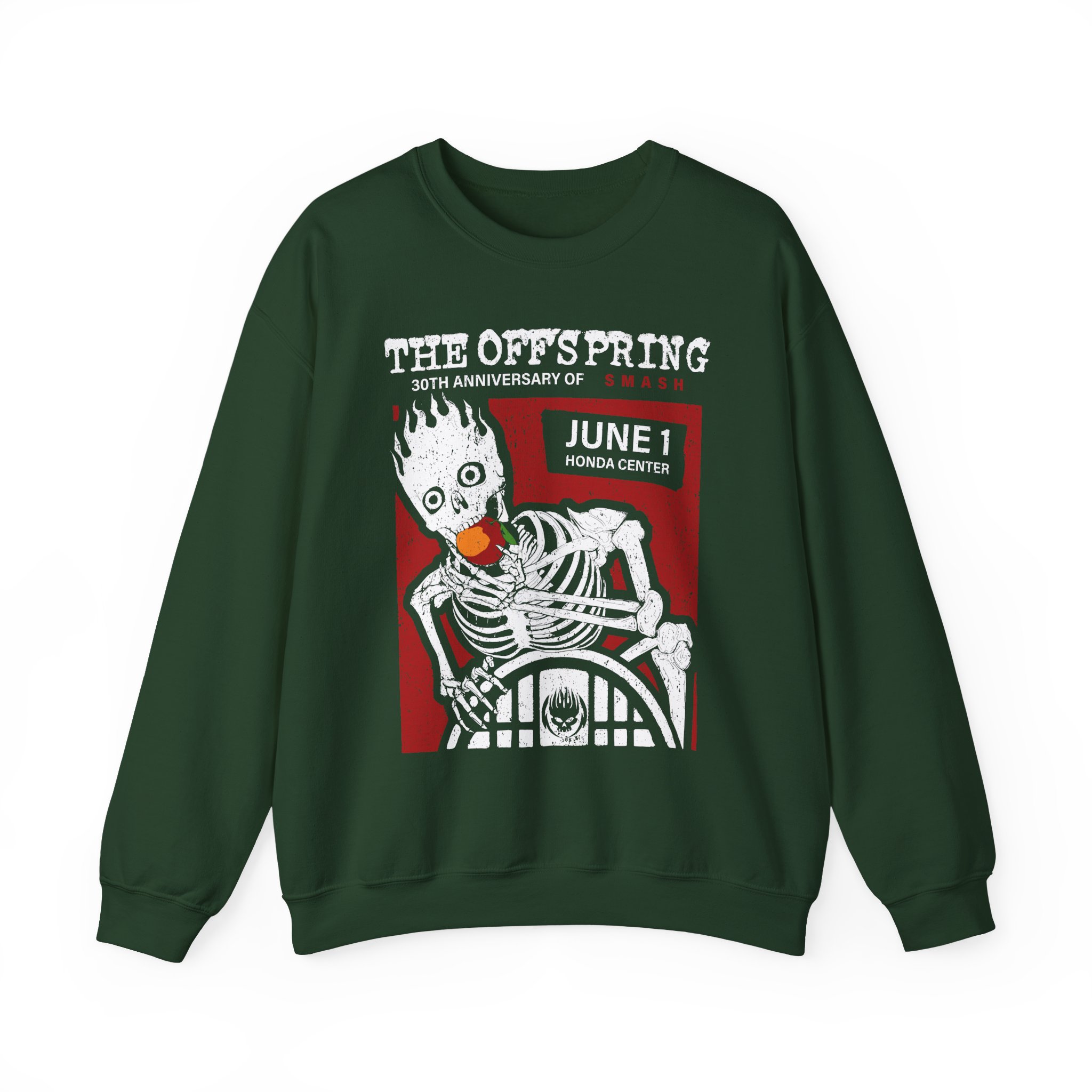 The Offspring Smash Anniversary Show at the Honda Center Unisex Heavy Blendâ„¢ Crewneck Sweatshirt